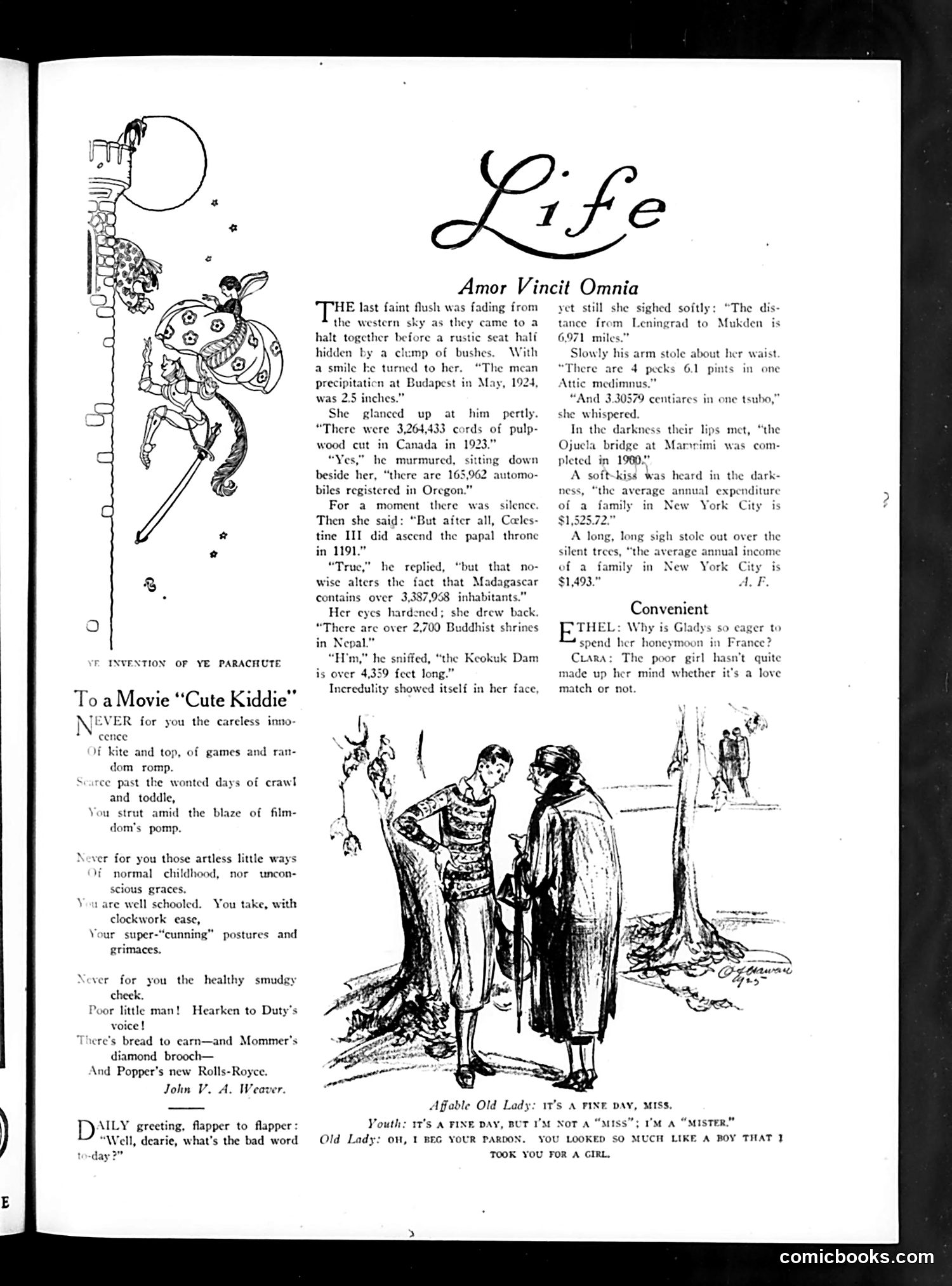 Life — October 22, 1925 — page 7: Life, 1925-10-22