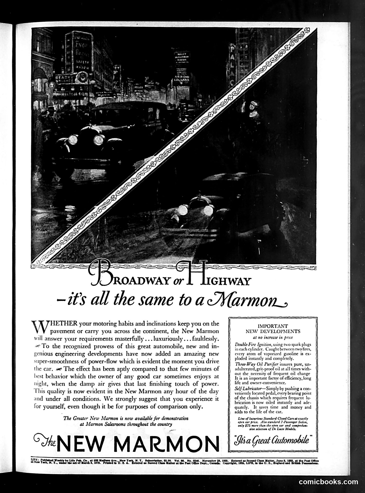 Life — November 19, 1925 — page 3: Life, 1925-11-19