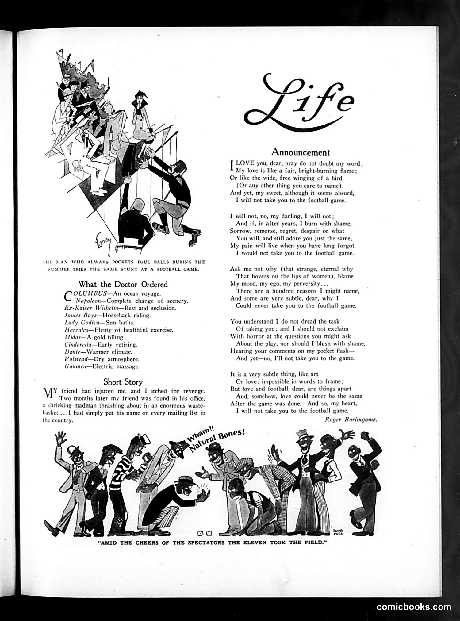 Life — November 19, 1925 — page 7: Life, 1925-11-19