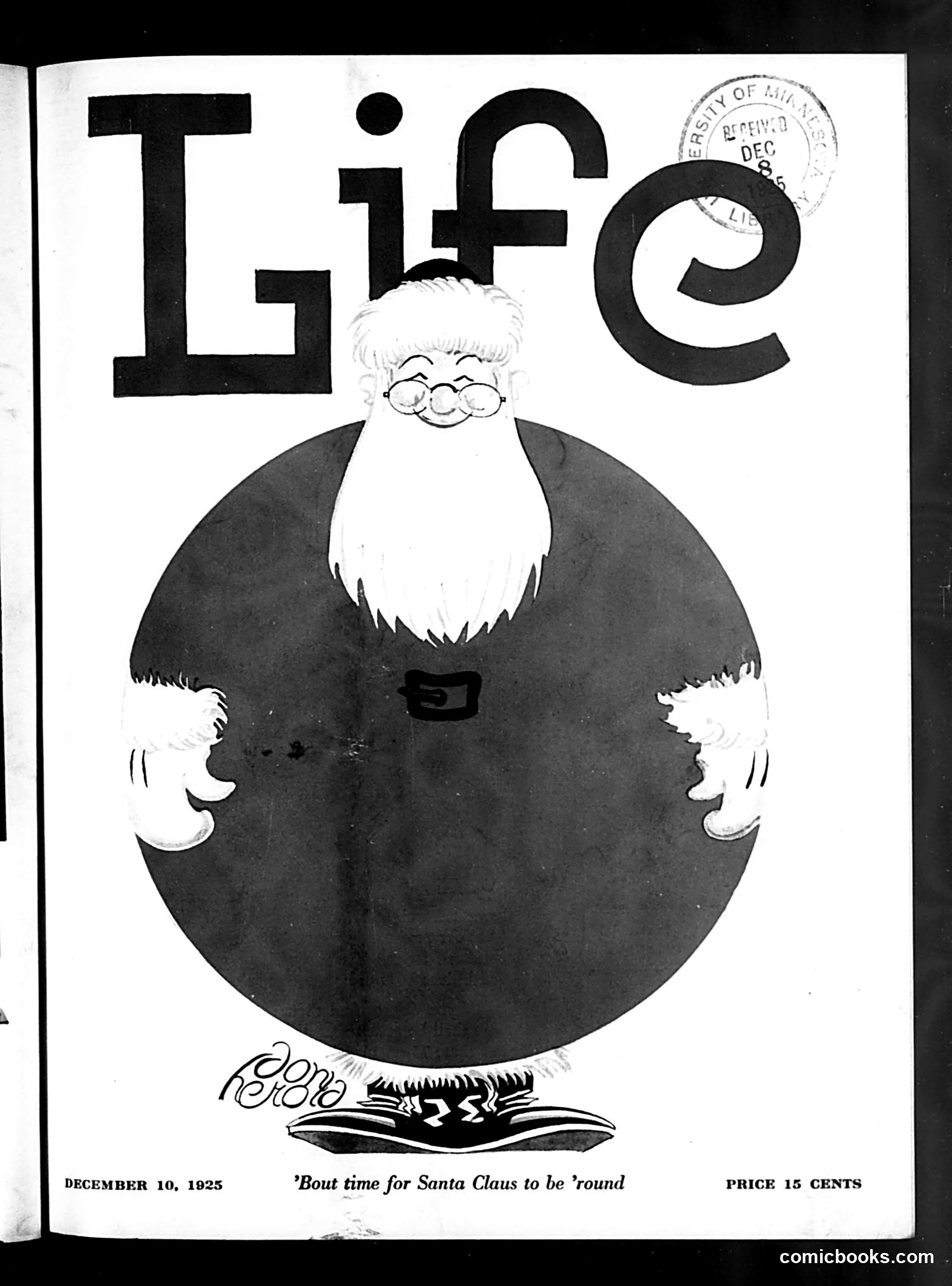 Life — December 10, 1925 — page 1: Life, 1925-12-10
