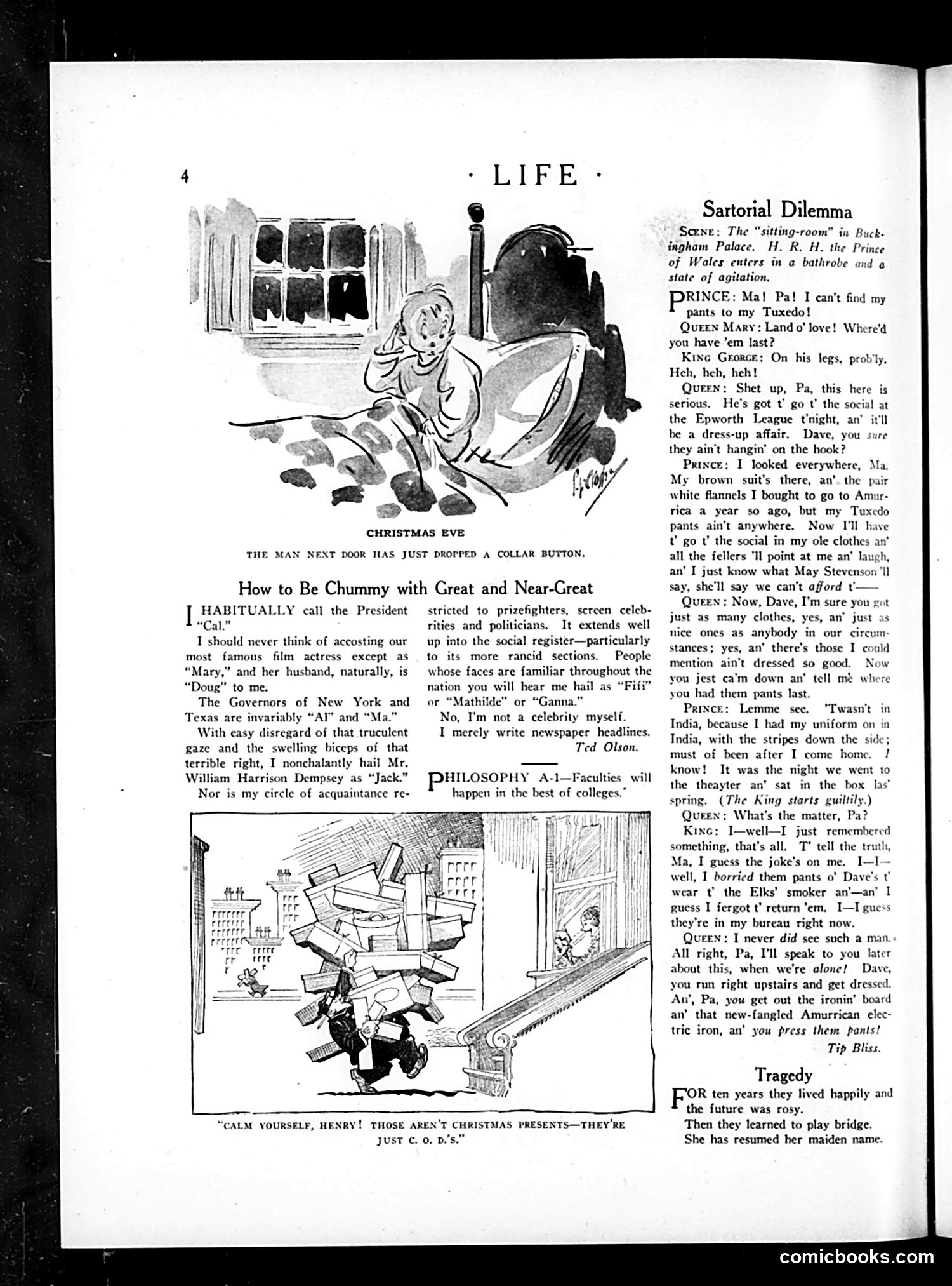 Life — December 25, 1925 — page 6: Life, 1925-12-25