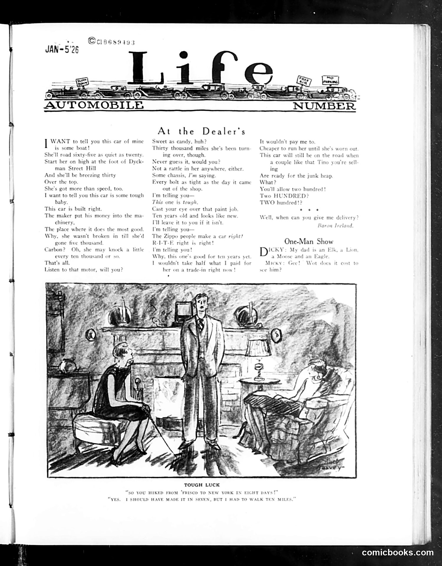 Life — January 7, 1926 — page 7: Life, 1926-01-07