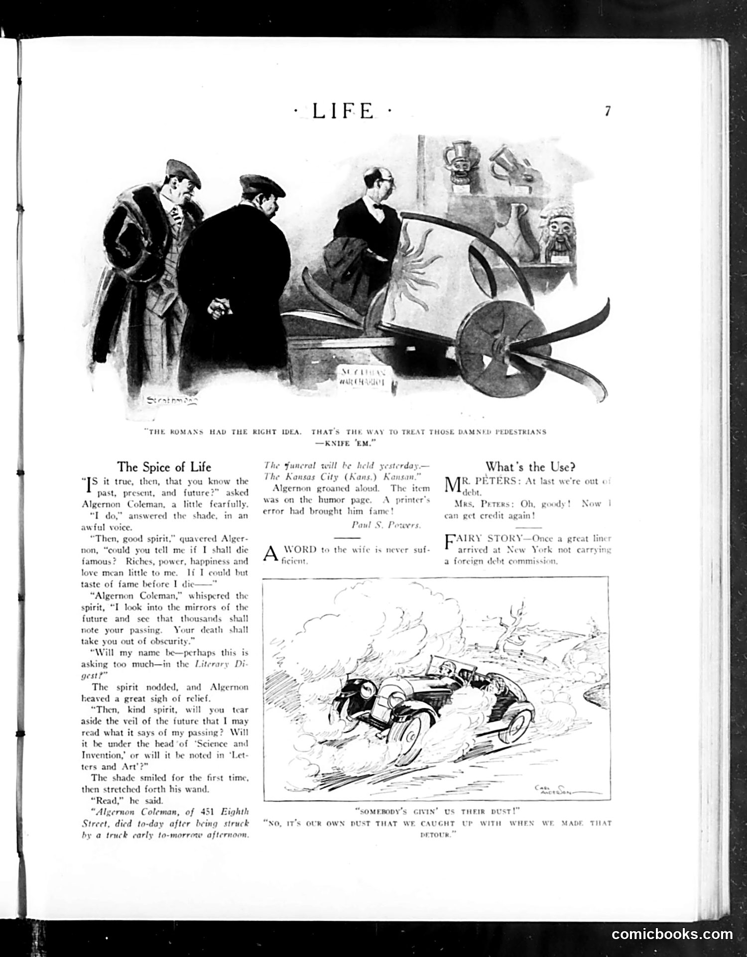 Life — January 7, 1926 — page 9: Life, 1926-01-07