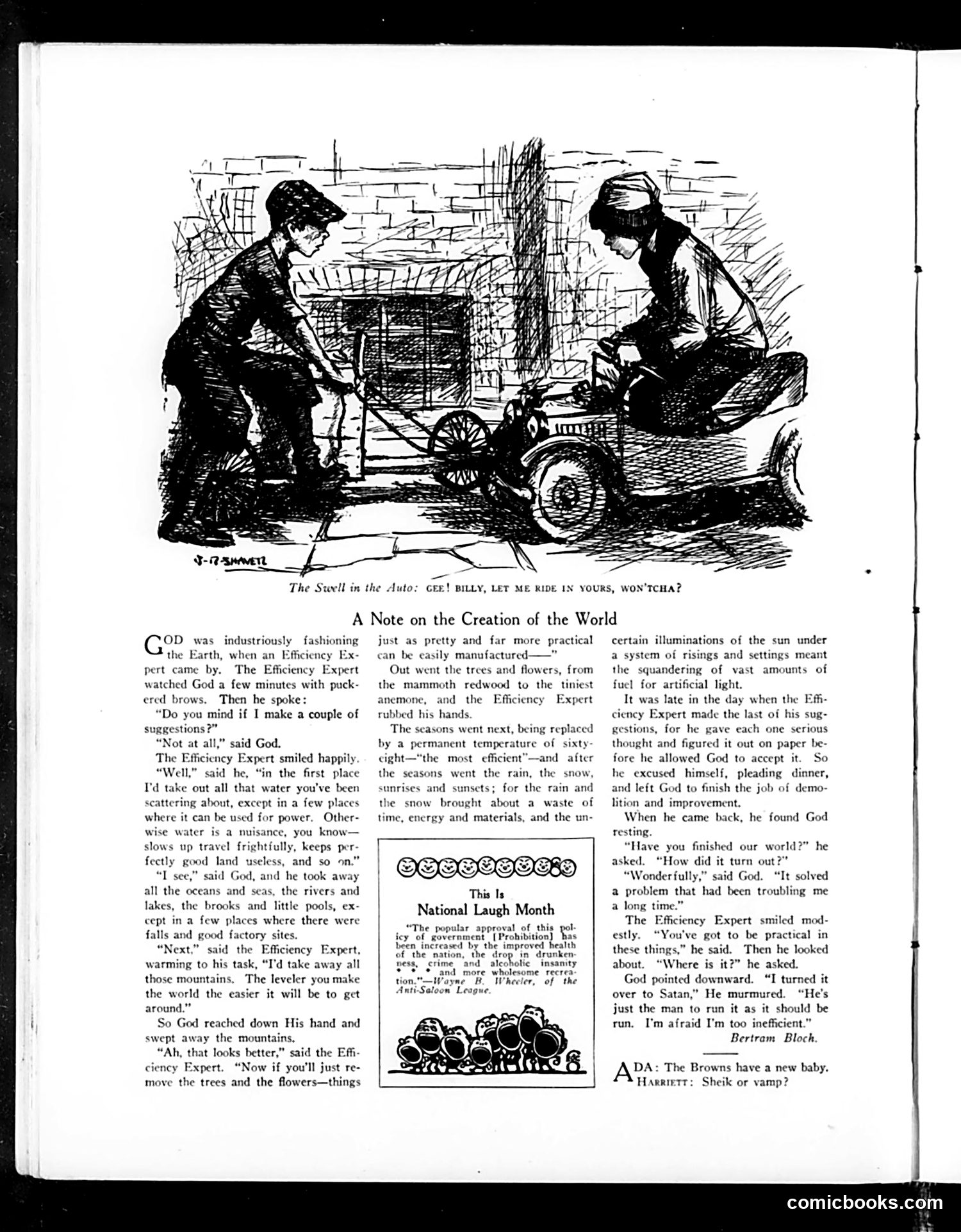 Life — January 21, 1926 — page 6: Life, 1926-01-21