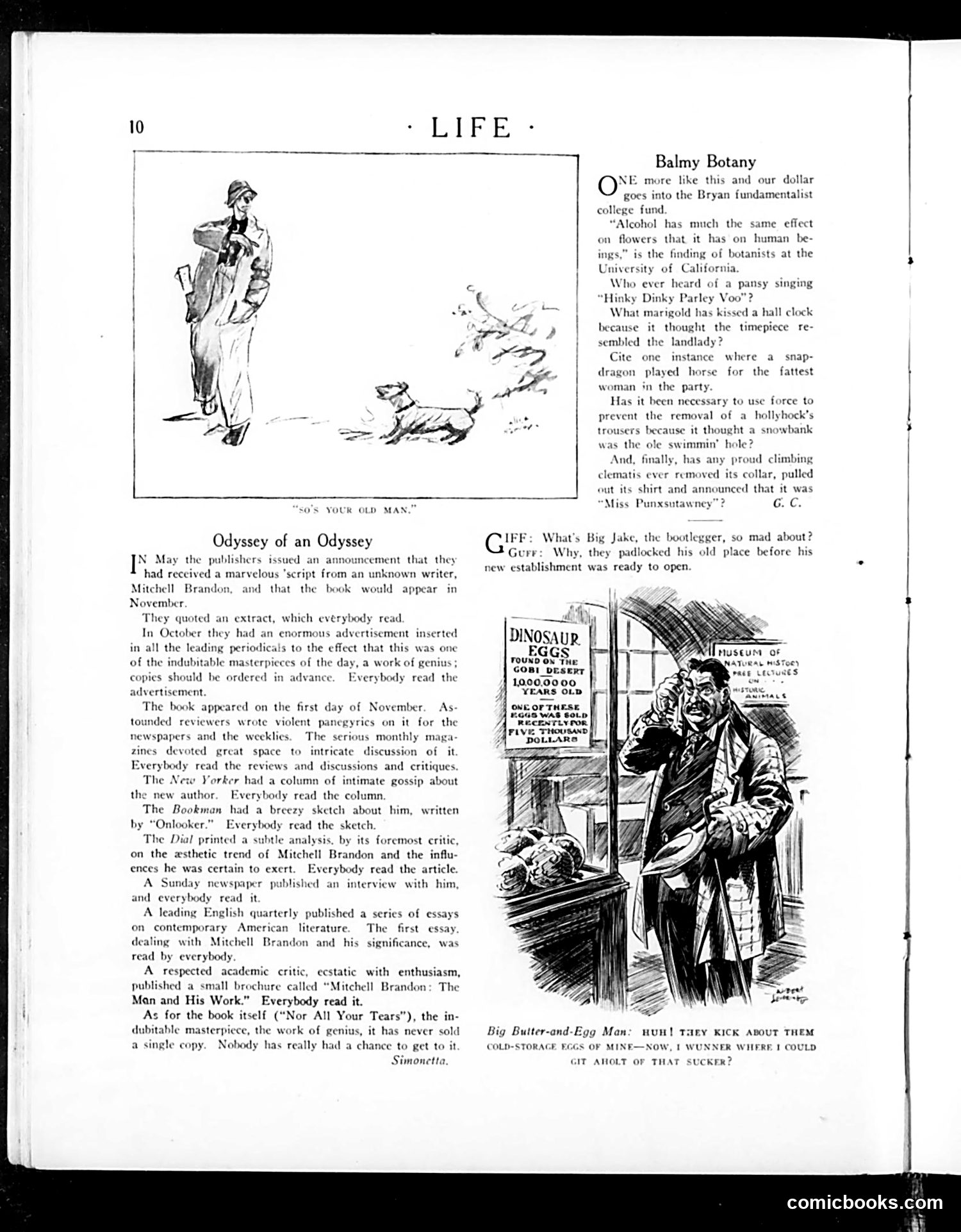 Life — January 21, 1926 — page 12: Life, 1926-01-21