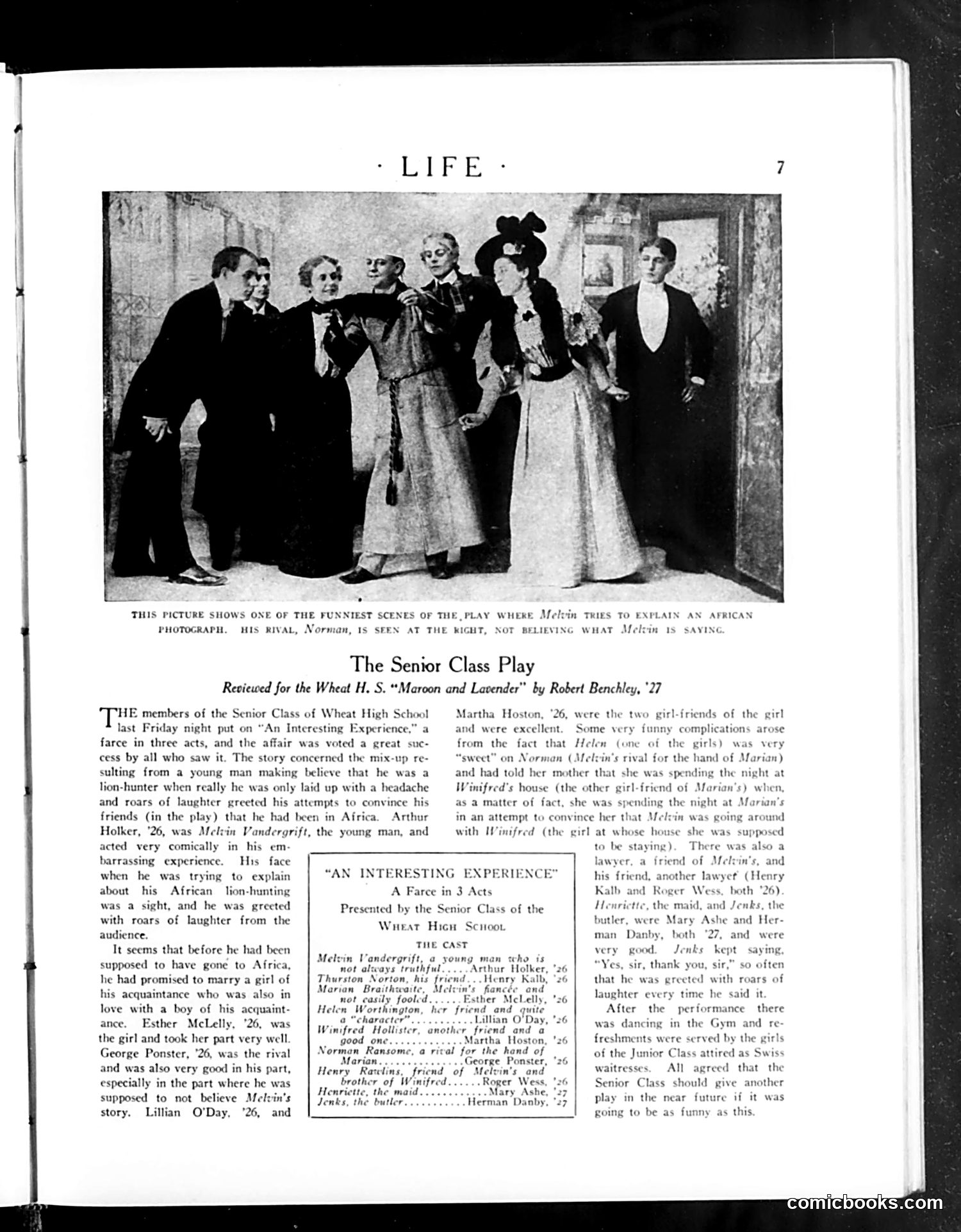 Life — January 28, 1926 — page 9: Life, 1926-01-28