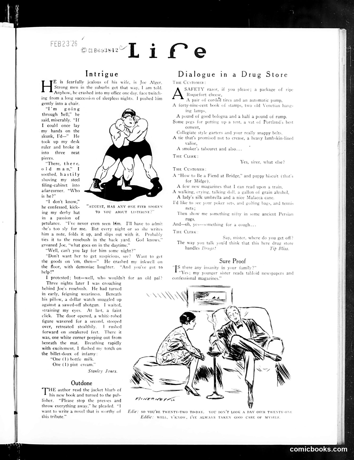 Life — February 25, 1926 — page 5: Life, 1926-02-25