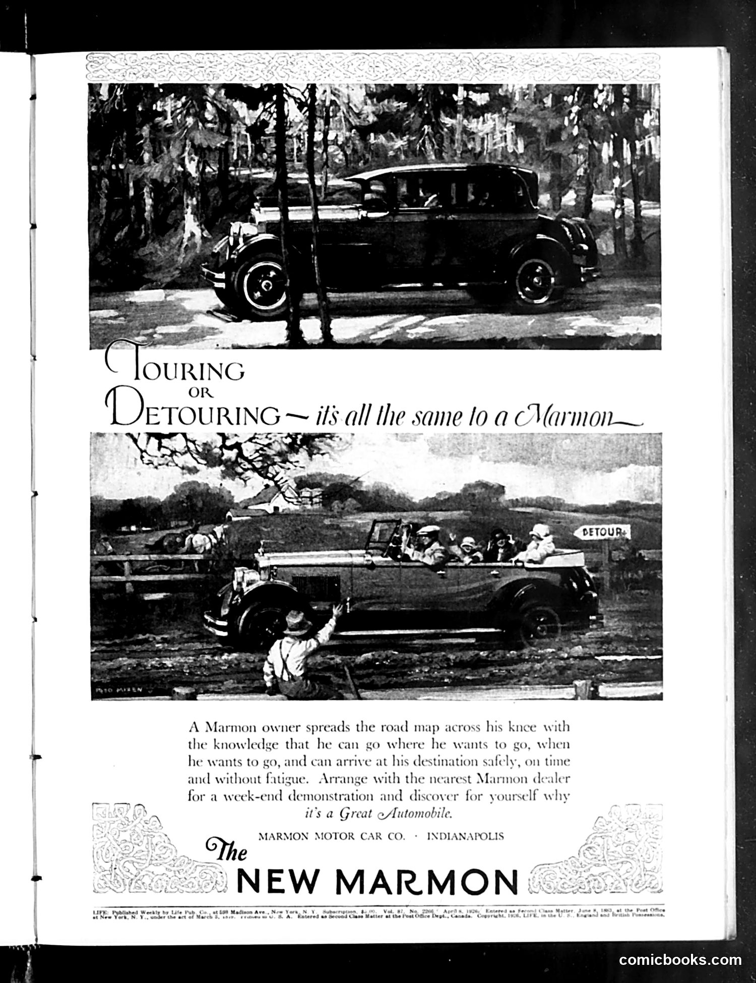Life — April 8, 1926 — page 3: Life, 1926-04-08