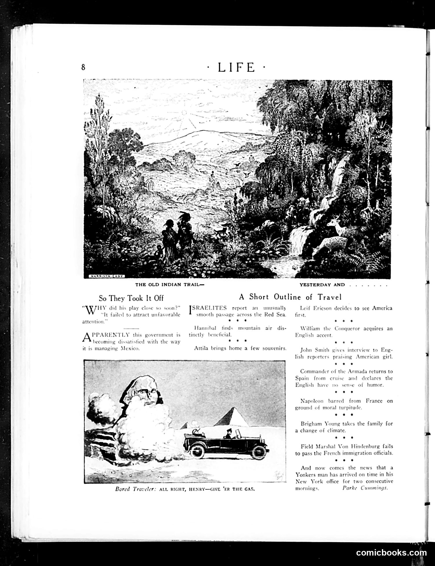 Life — April 8, 1926 — page 10: Life, 1926-04-08