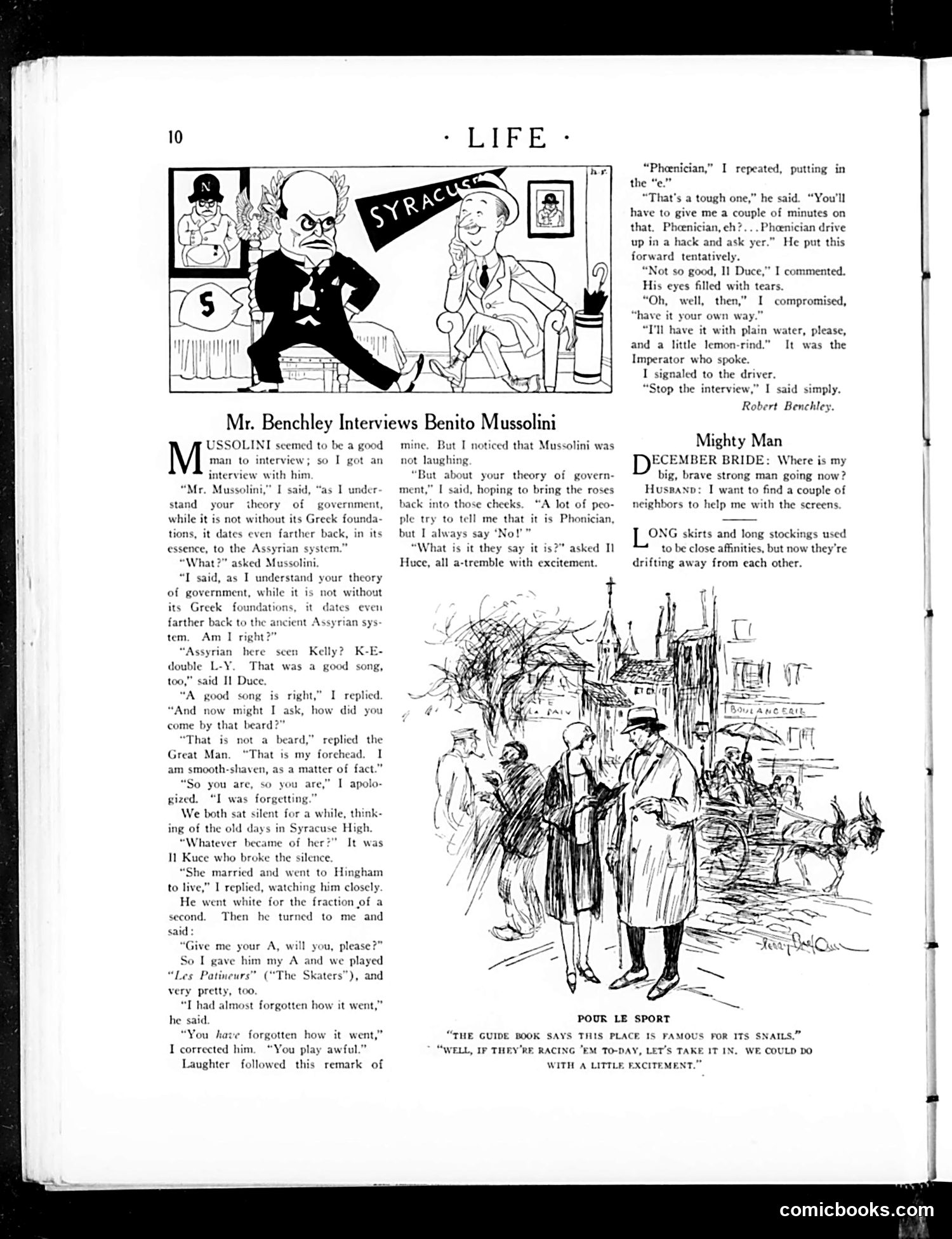 Life — April 8, 1926 — page 12: Life, 1926-04-08