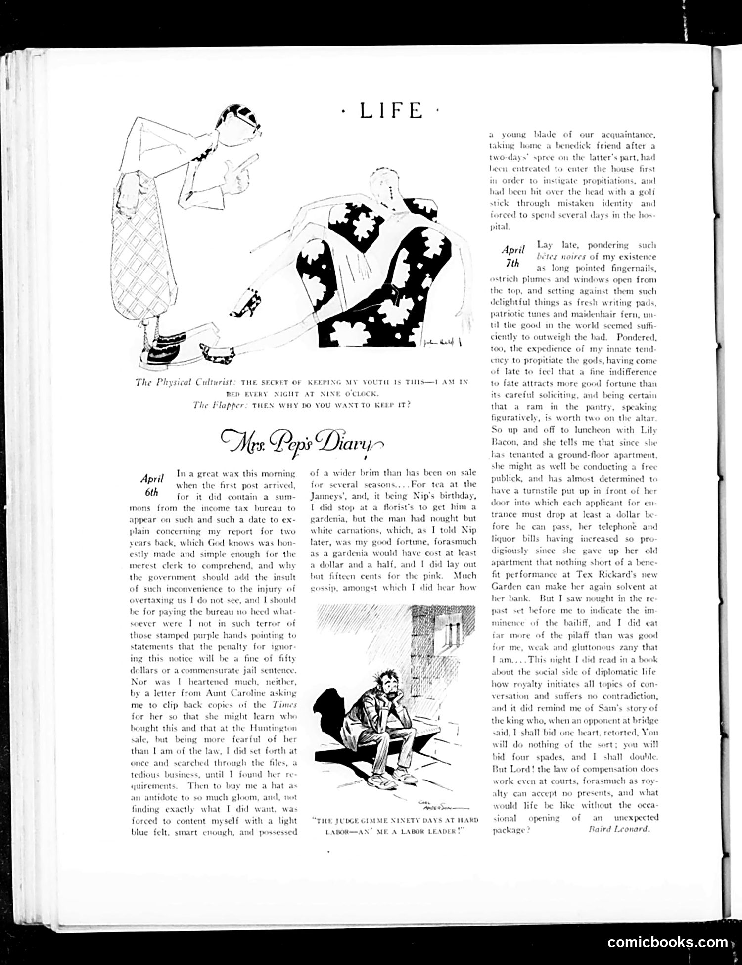 Life — April 29, 1926 — page 12: Life, 1926-04-29