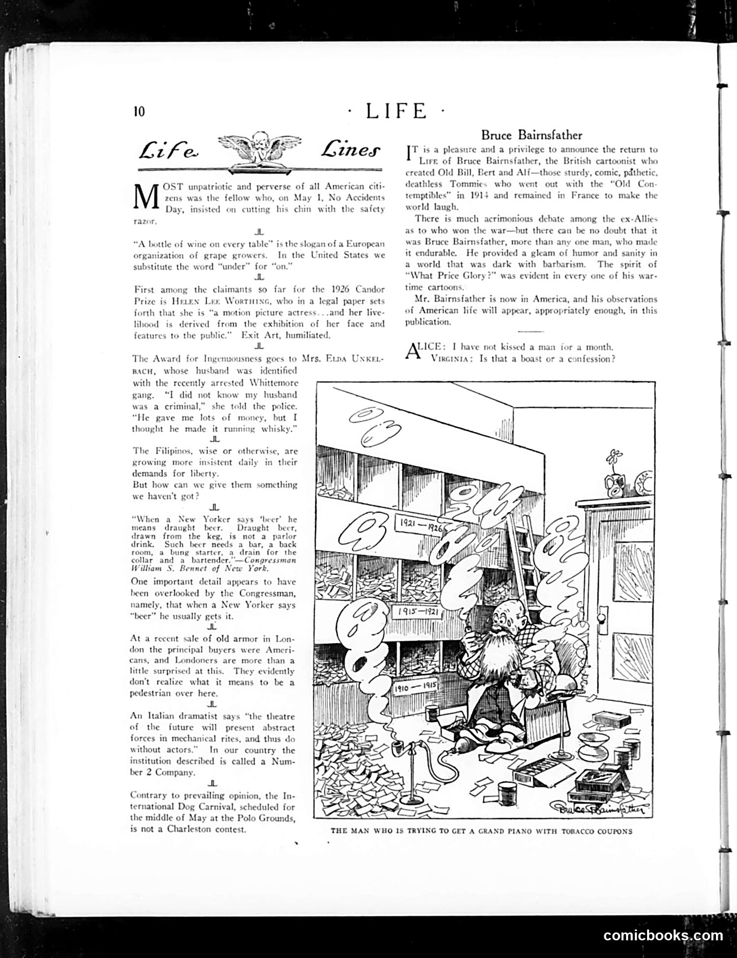 Life — May 13, 1926 — page 12: Life, 1926-05-13
