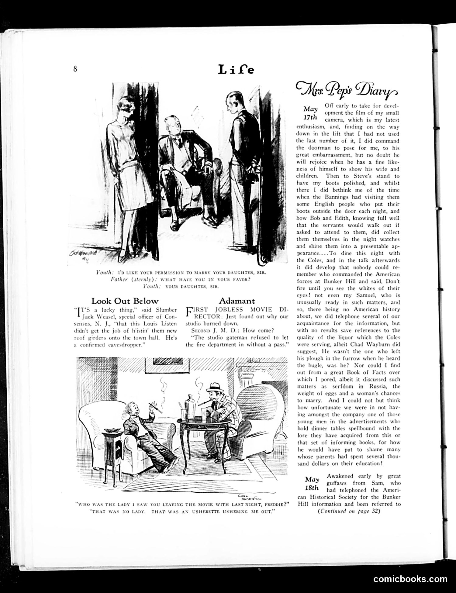 Life — June 10, 1926 — page 10: Life, 1926-06-10