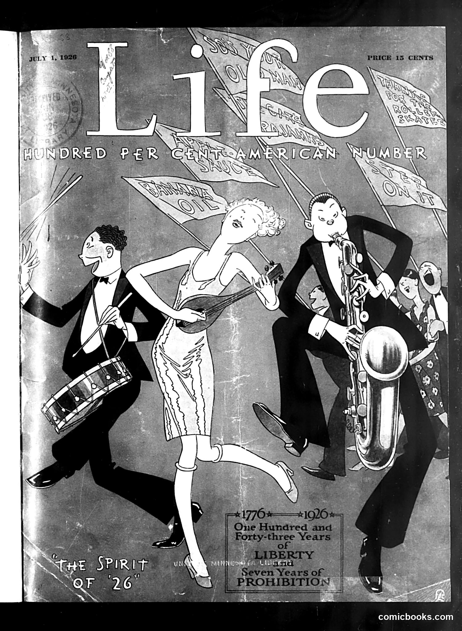 Life — July 1, 1926 — page 1: Life, 1926-07-01