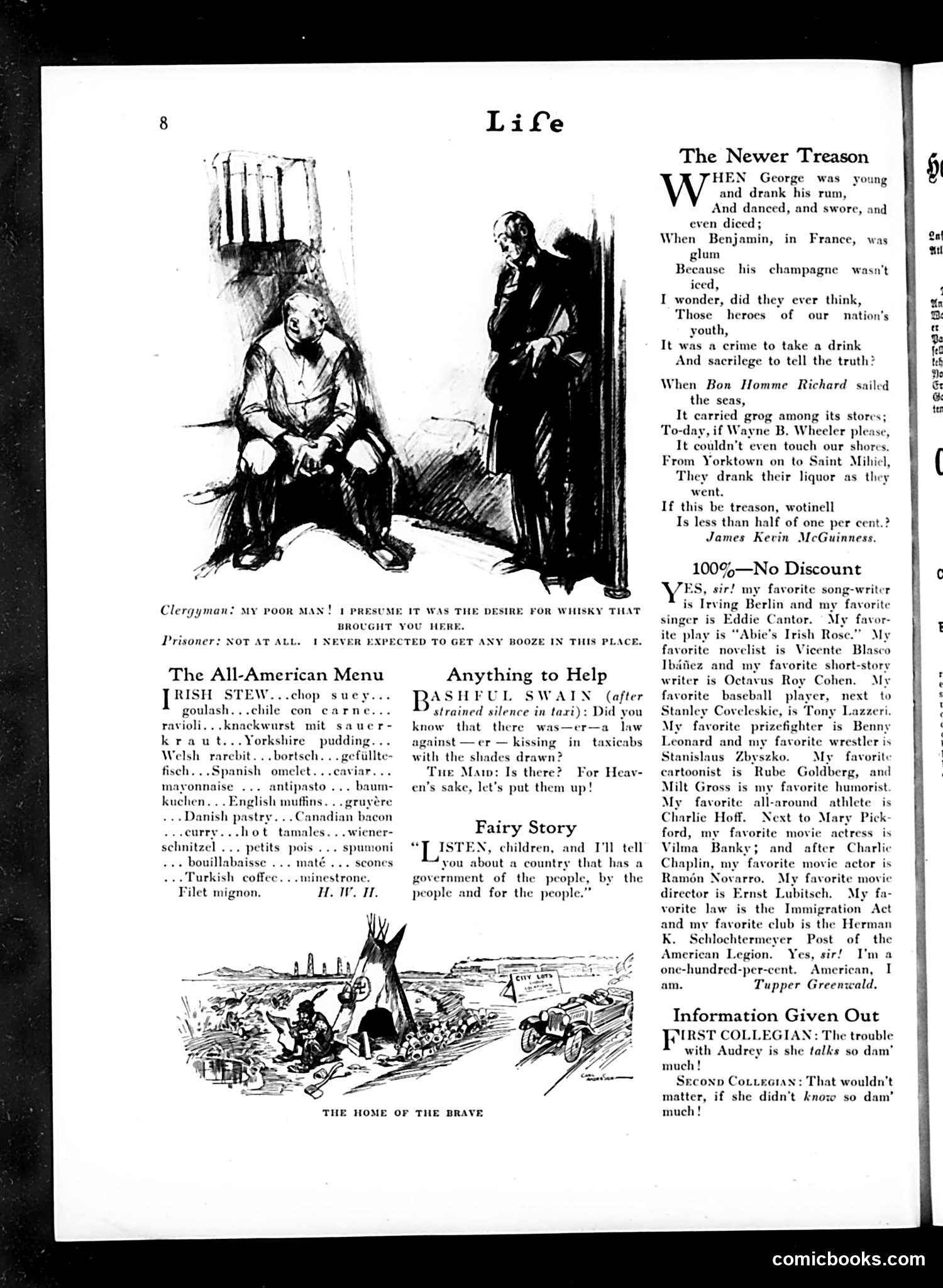 Life — July 1, 1926 — page 10: Life, 1926-07-01