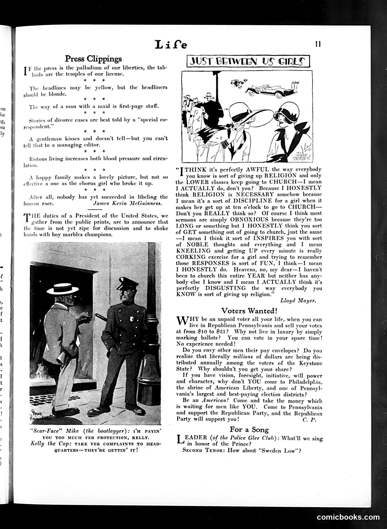 Life — July 1, 1926 — page 13: Life, 1926-07-01