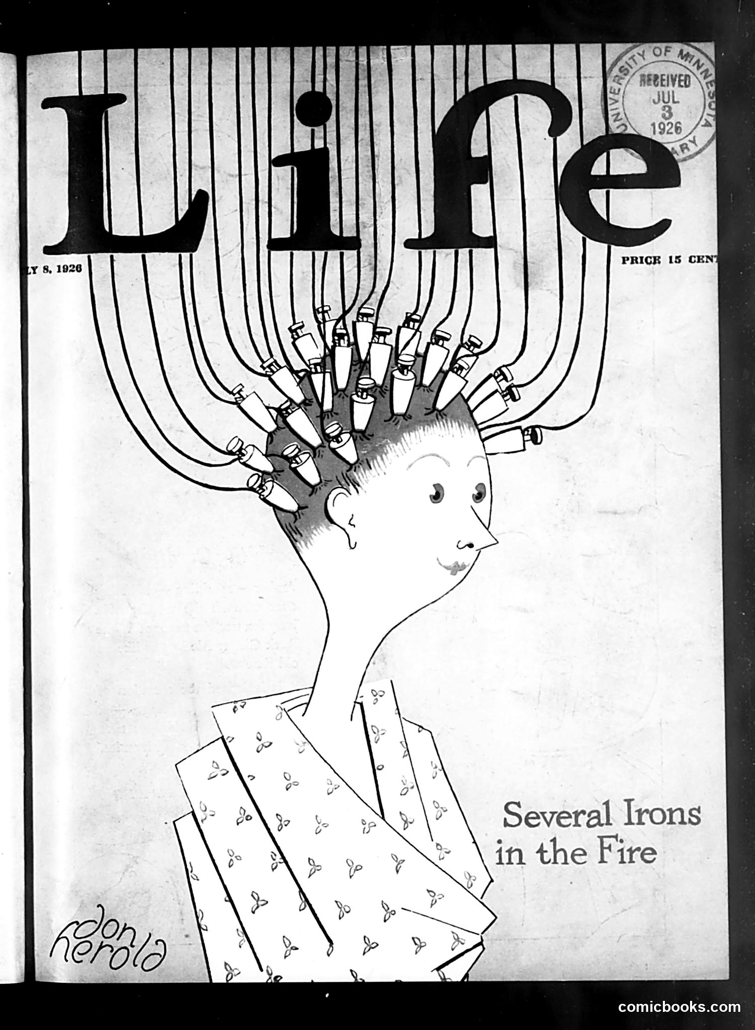 Life — July 8, 1926 — page 1: Life, 1926-07-08