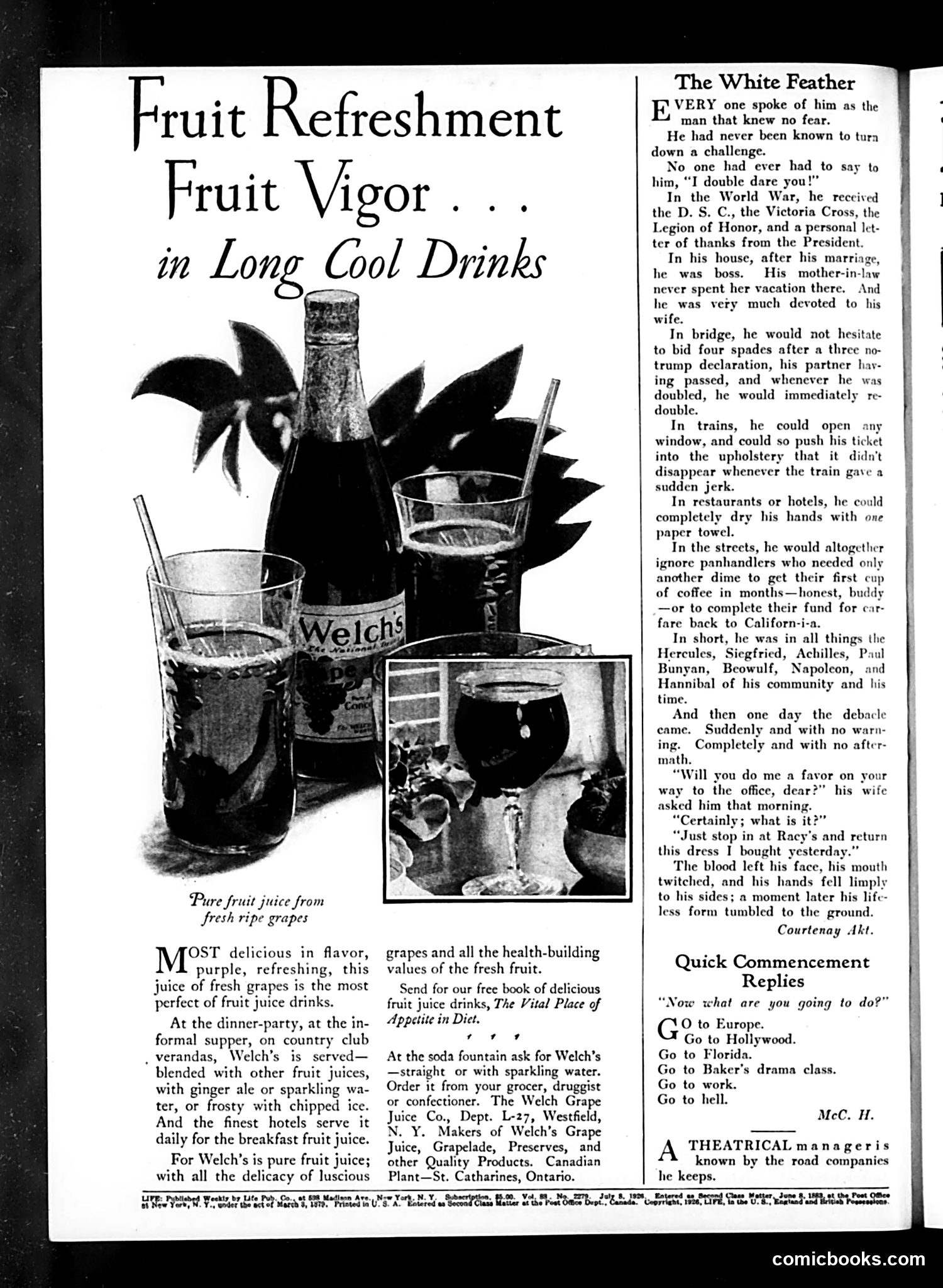 Life — July 8, 1926 — page 4: Life, 1926-07-08