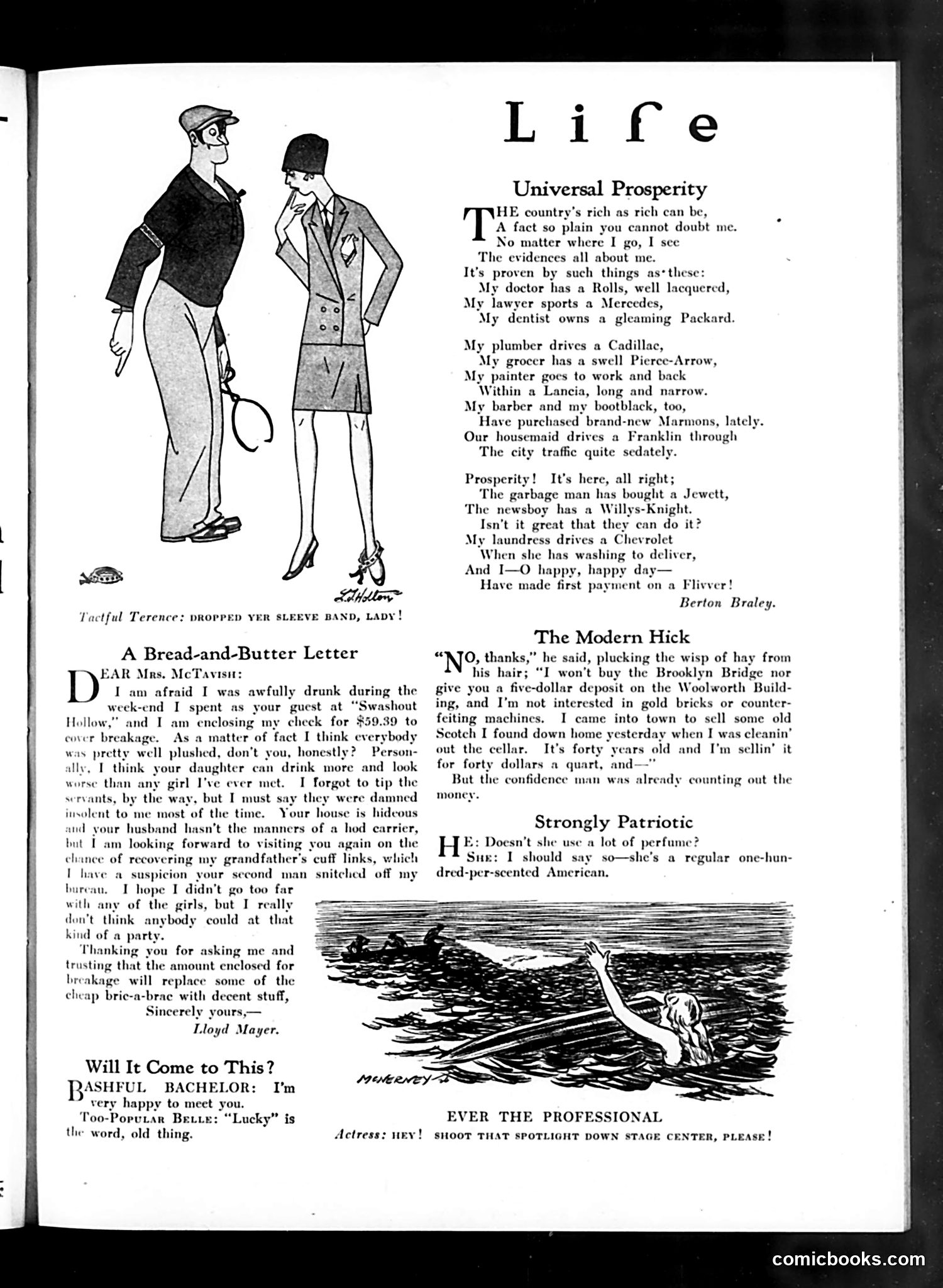 Life — July 22, 1926 — page 5: Life, 1926-07-22
