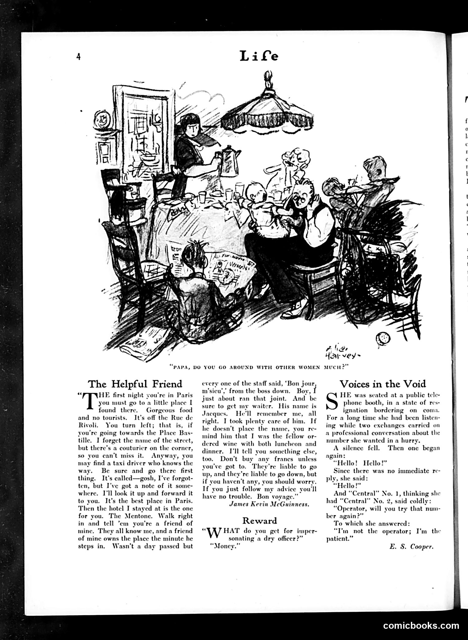 Life — July 22, 1926 — page 6: Life, 1926-07-22