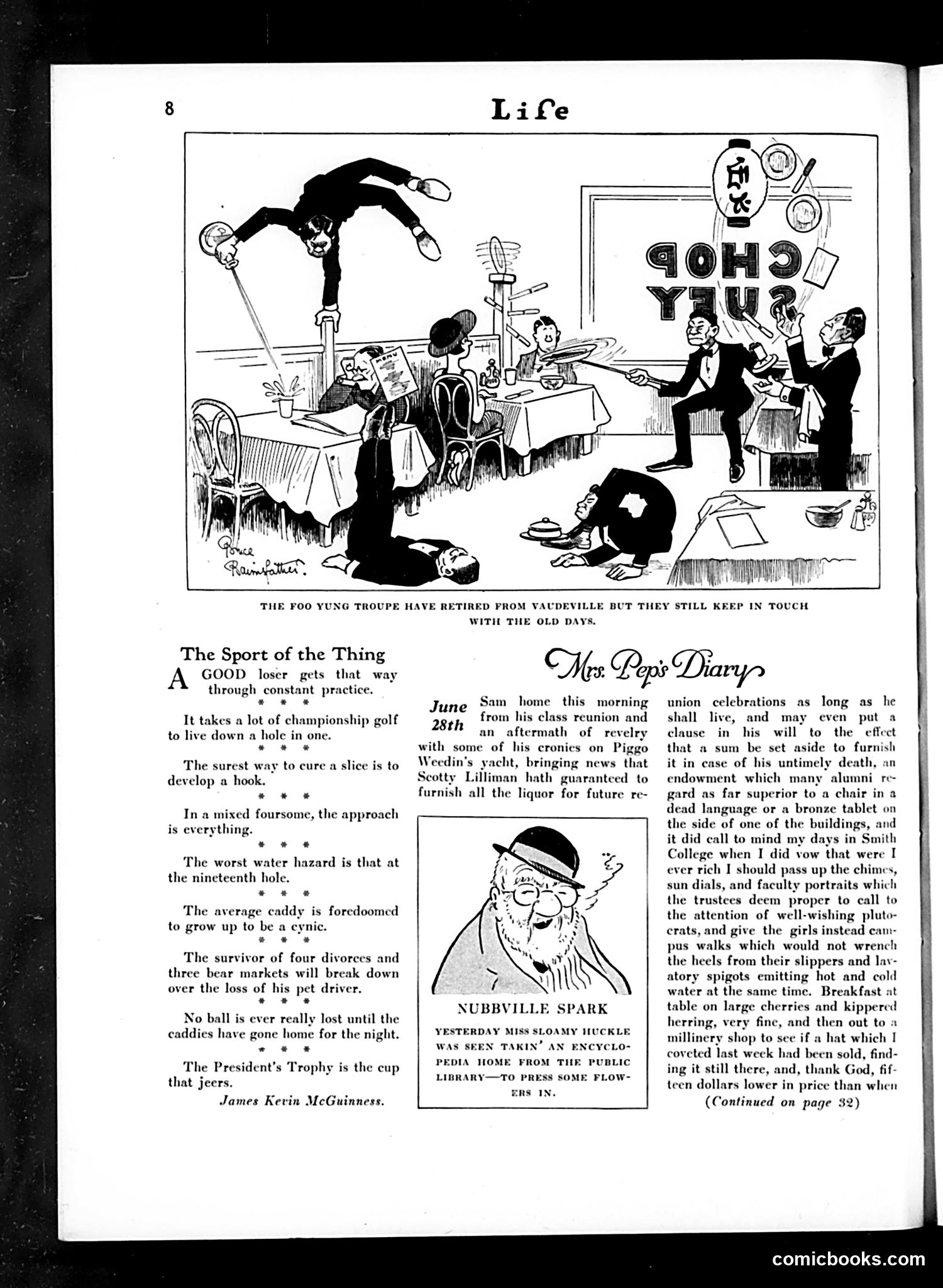 Life — July 22, 1926 — page 10: Life, 1926-07-22