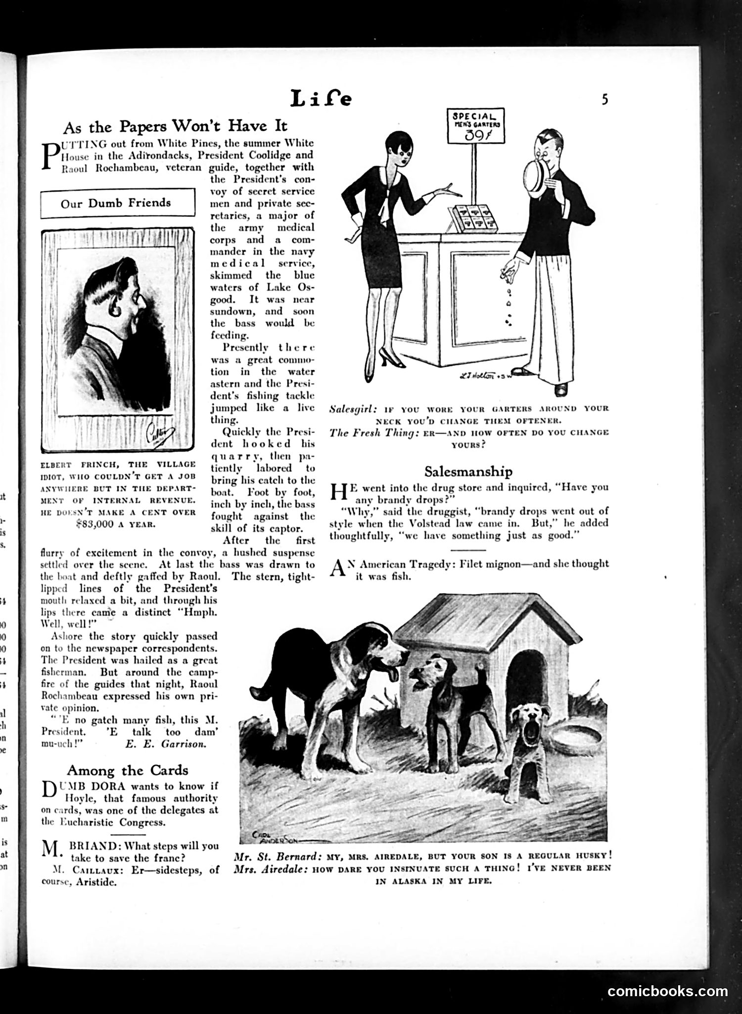 Life — July 29, 1926 — page 7: Life, 1926-07-29