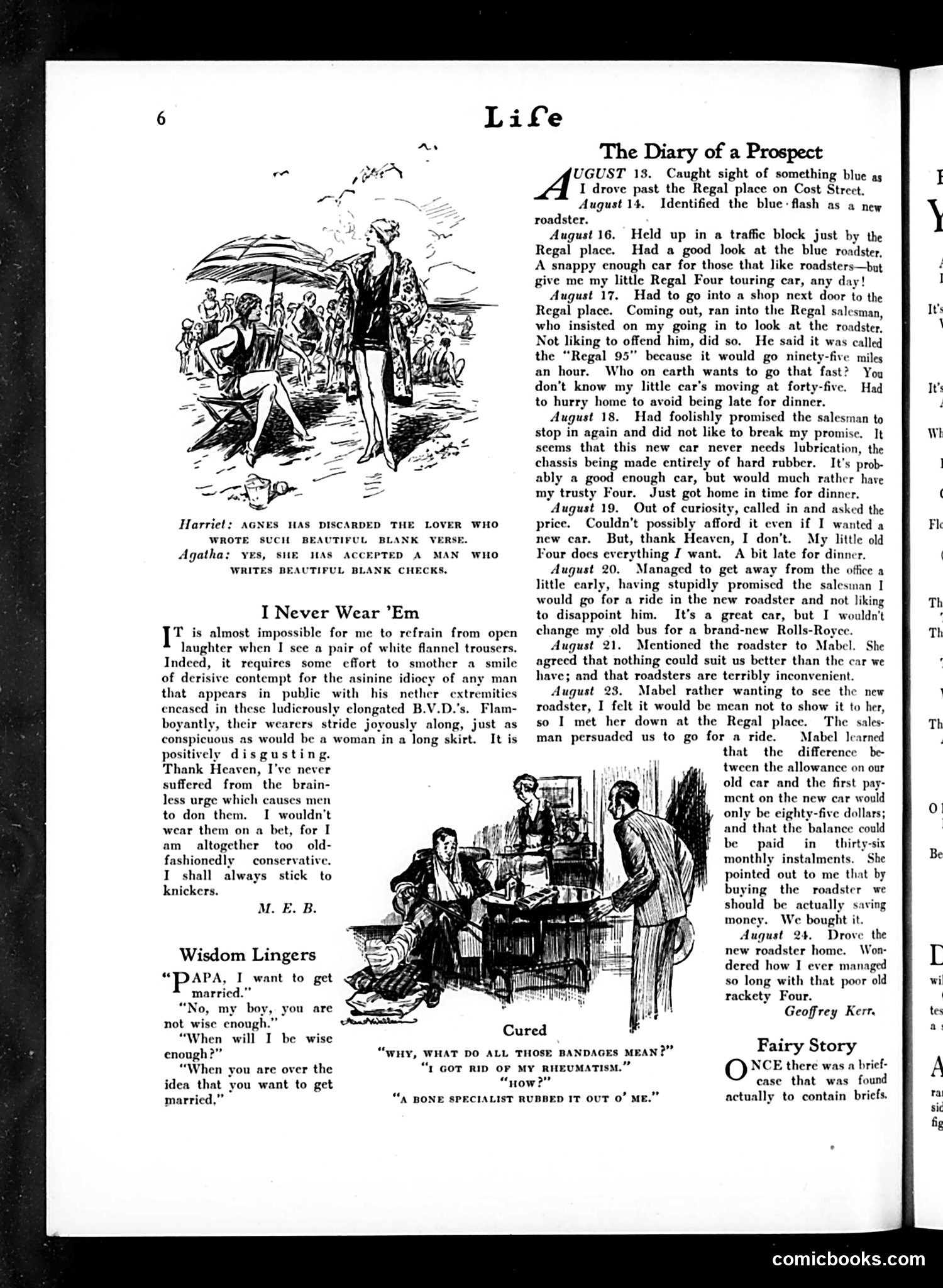 Life — August 26, 1926 — page 8: Life, 1926-08-26