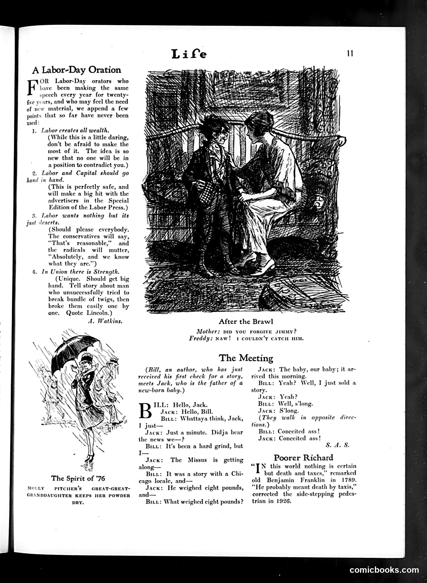 Life — September 2, 1926 — page 13: Life, 1926-09-02