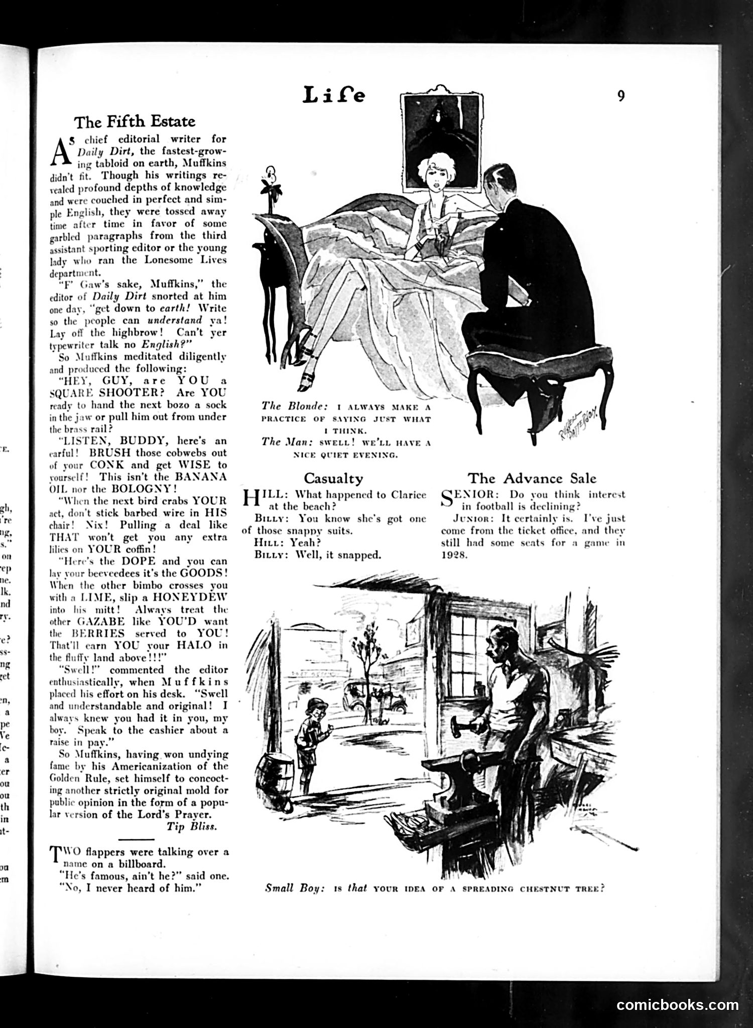 Life — October 21, 1926 — page 11: Life, 1926-10-21