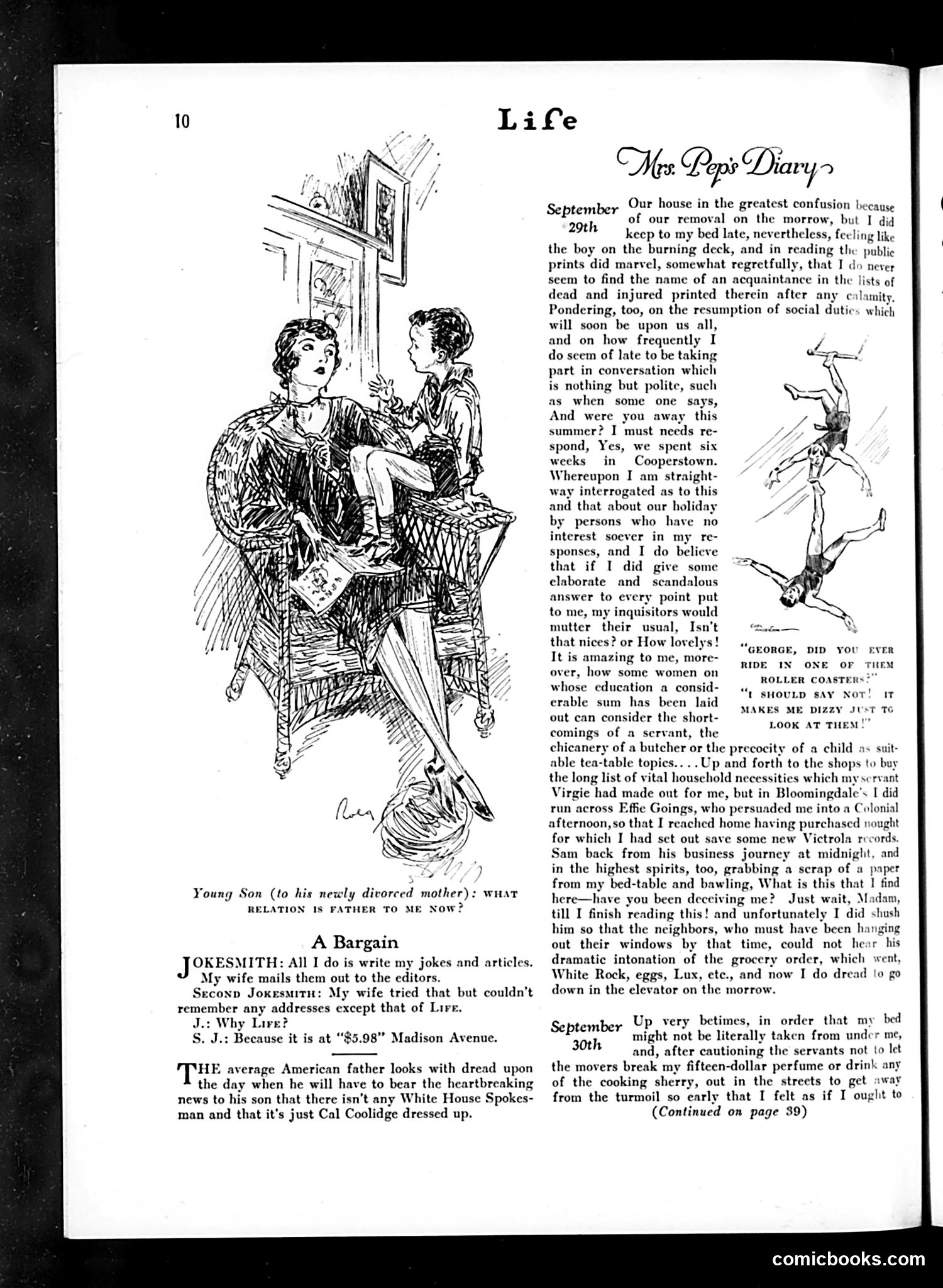 Life — October 21, 1926 — page 12: Life, 1926-10-21