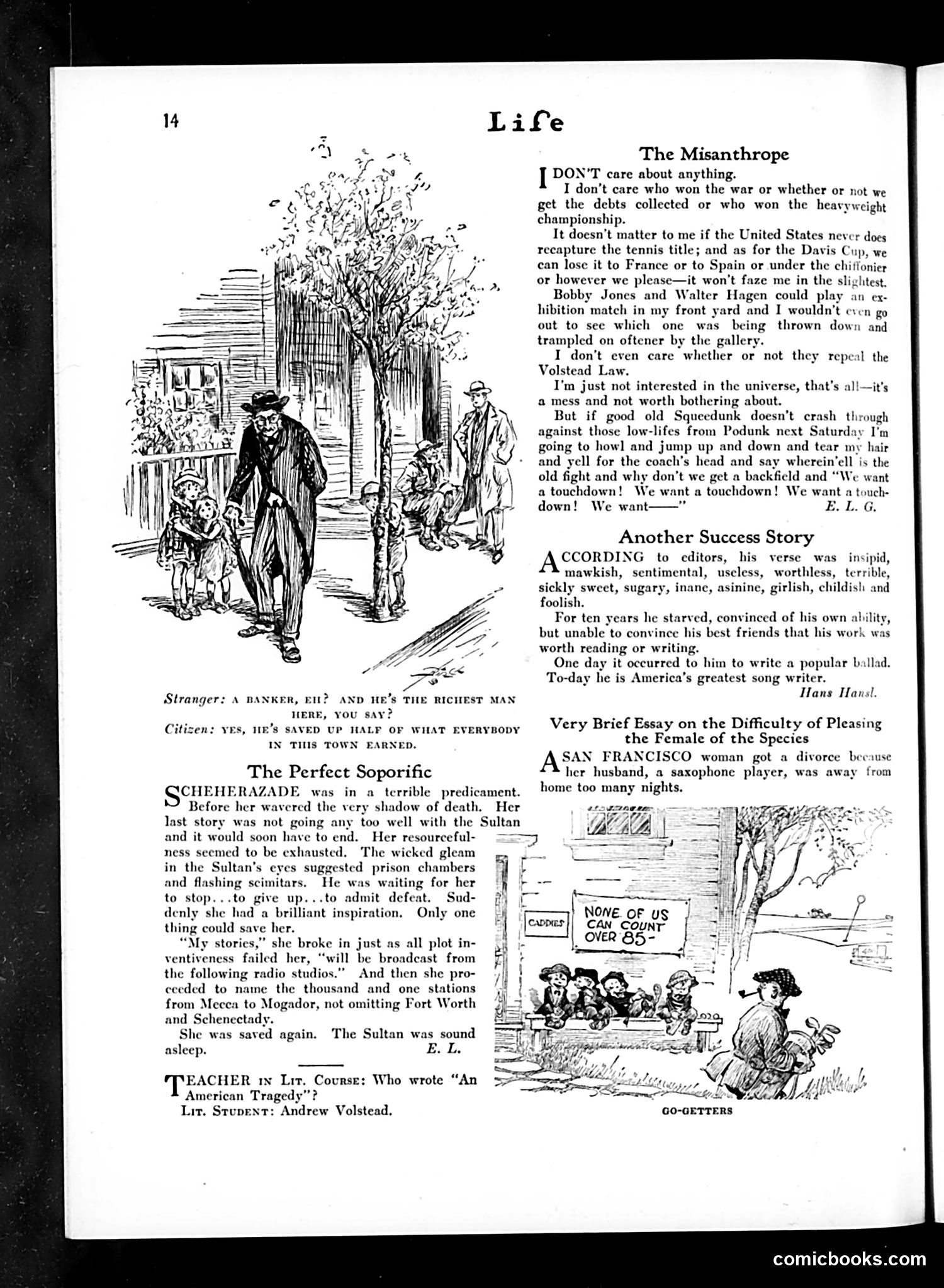 Life — October 21, 1926 — page 16: Life, 1926-10-21