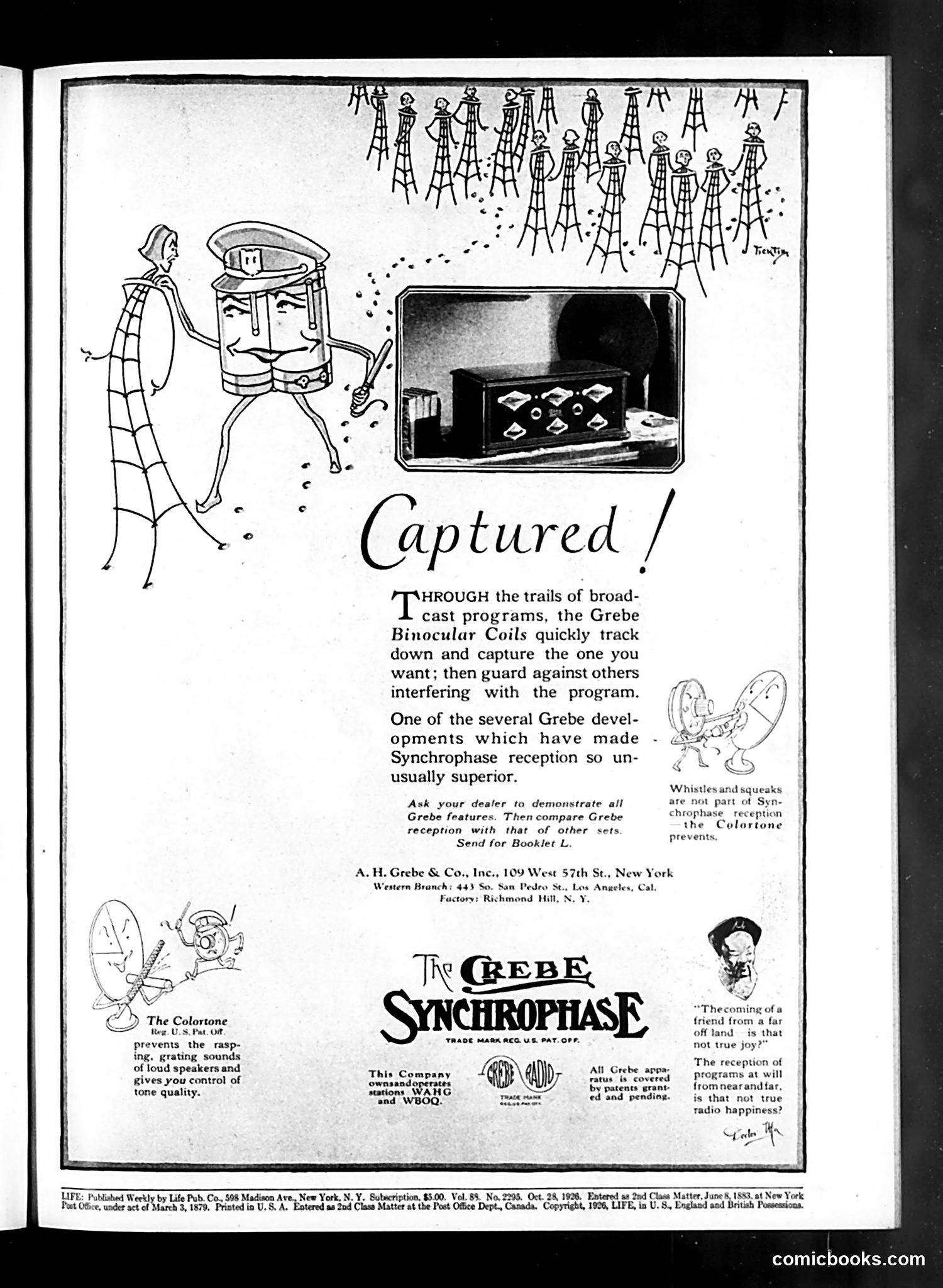 Life — October 28, 1926 — page 3: Life, 1926-10-28
