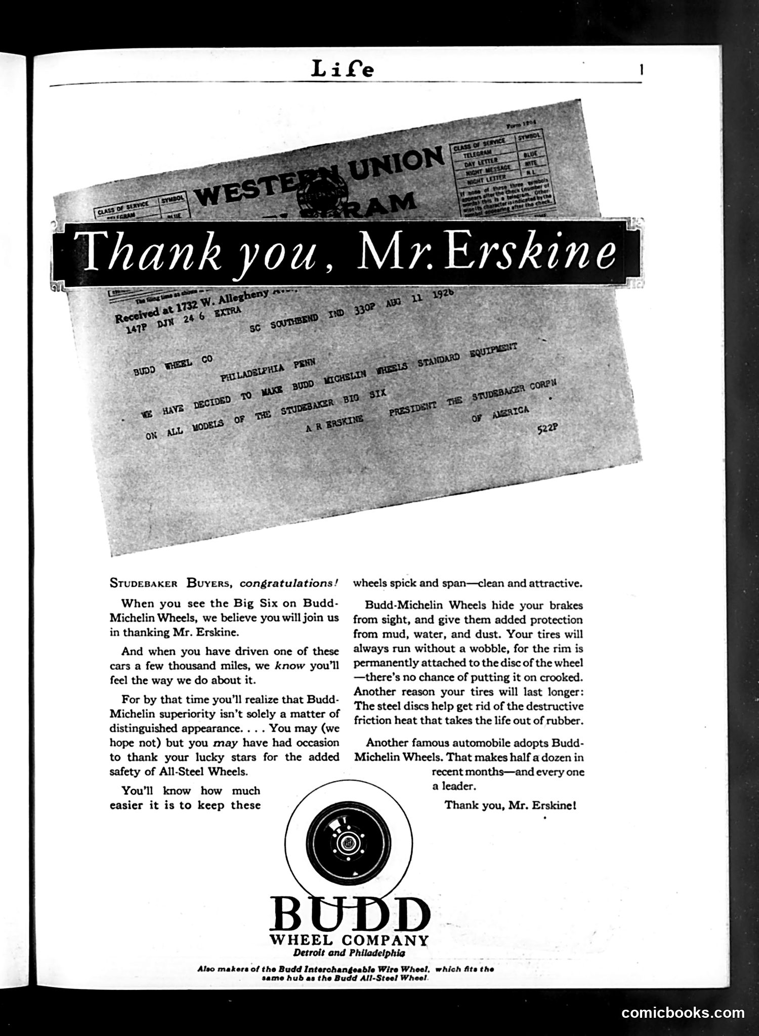 Life — November 4, 1926 — page 3: Life, 1926-11-04