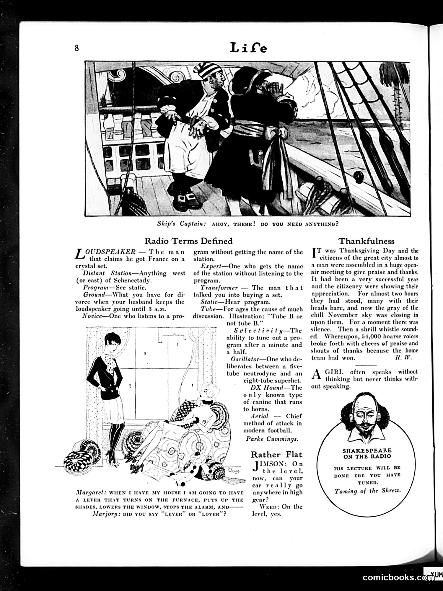 Life — November 25, 1926 — page 10: Life, 1926-11-25