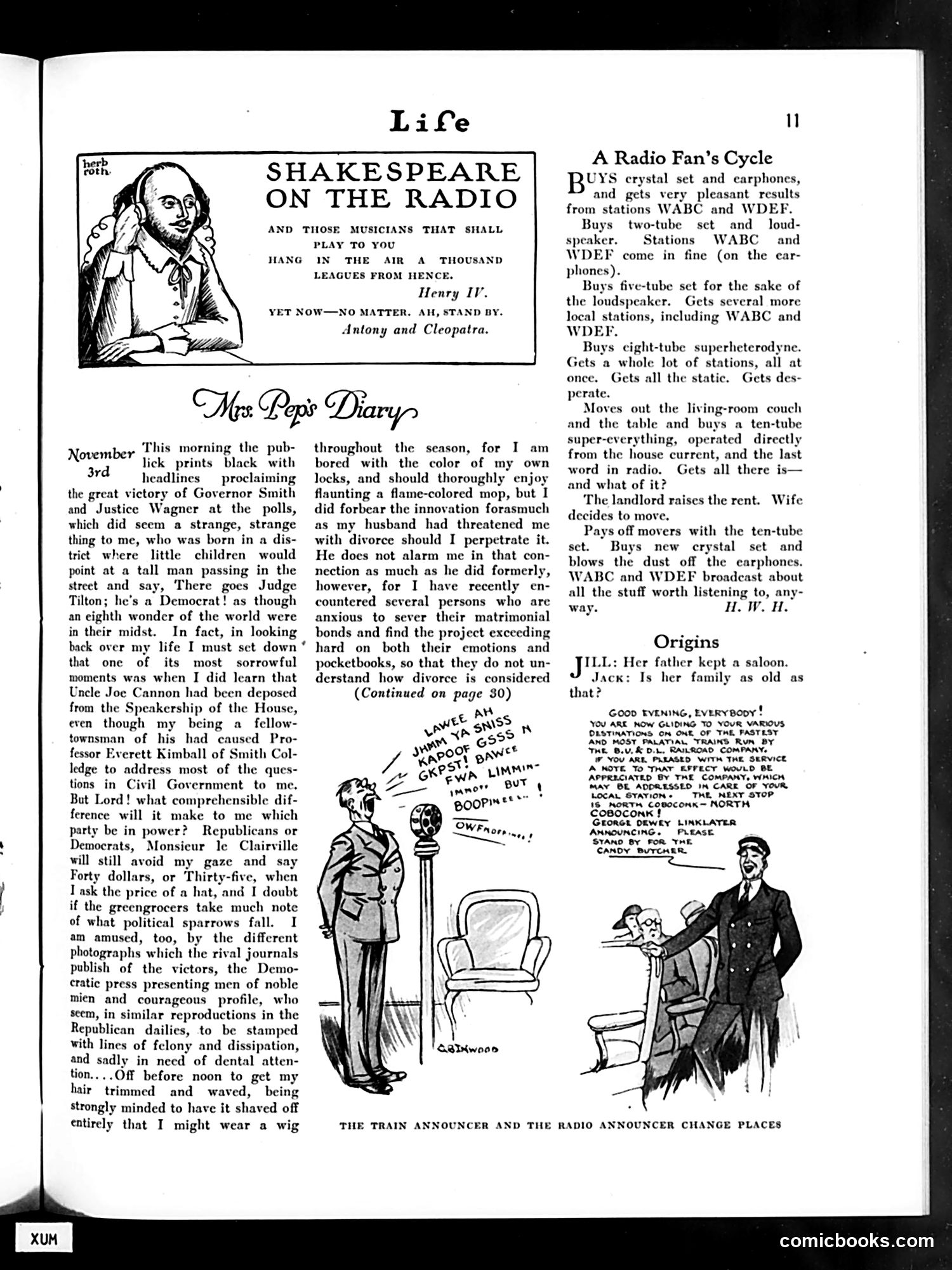 Life — November 25, 1926 — page 13: Life, 1926-11-25