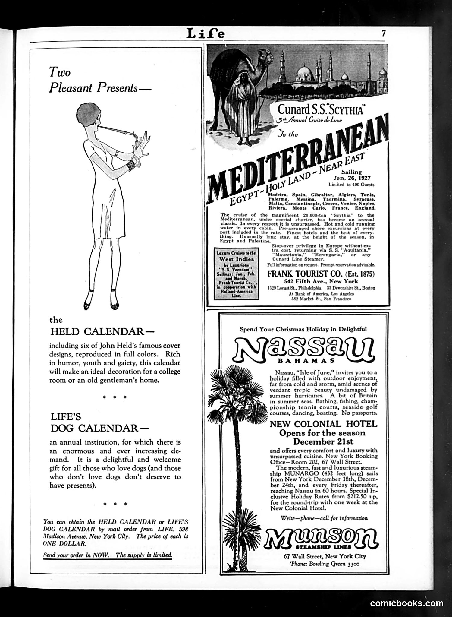 Life — December 2, 1926 — page 9: Life, 1926-12-02