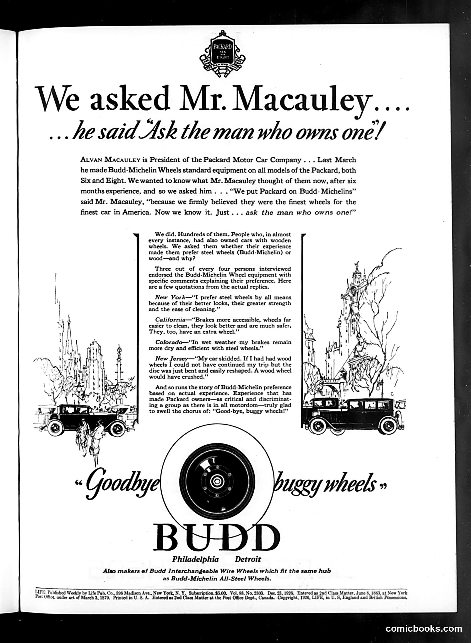 Life — December 23, 1926 — page 3: Life, 1926-12-23