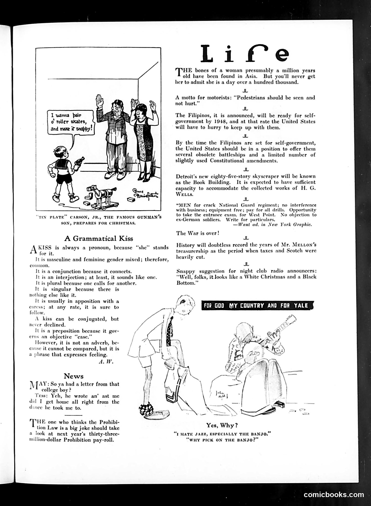 Life — December 23, 1926 — page 5: Life, 1926-12-23