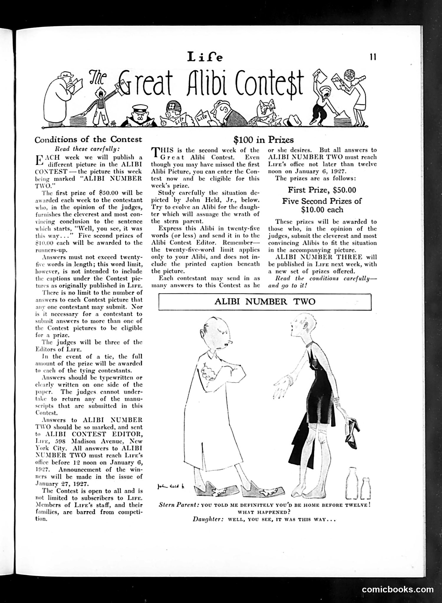 Life — December 23, 1926 — page 13: Life, 1926-12-23