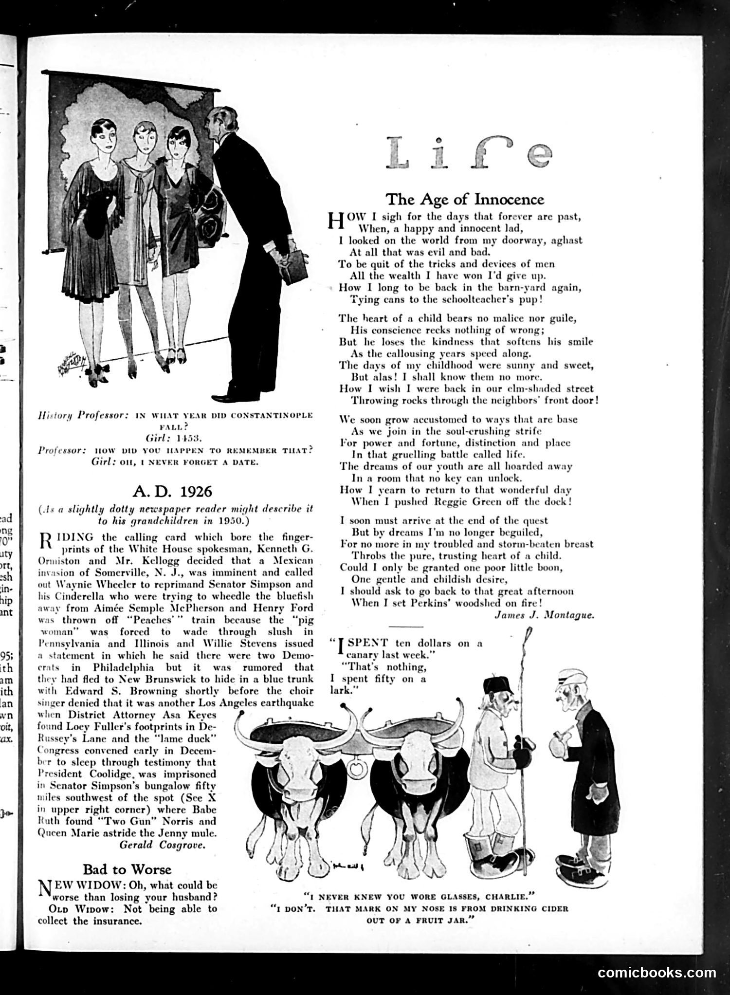 Life — January 6, 1927 — page 7: Life, 1927-01-06