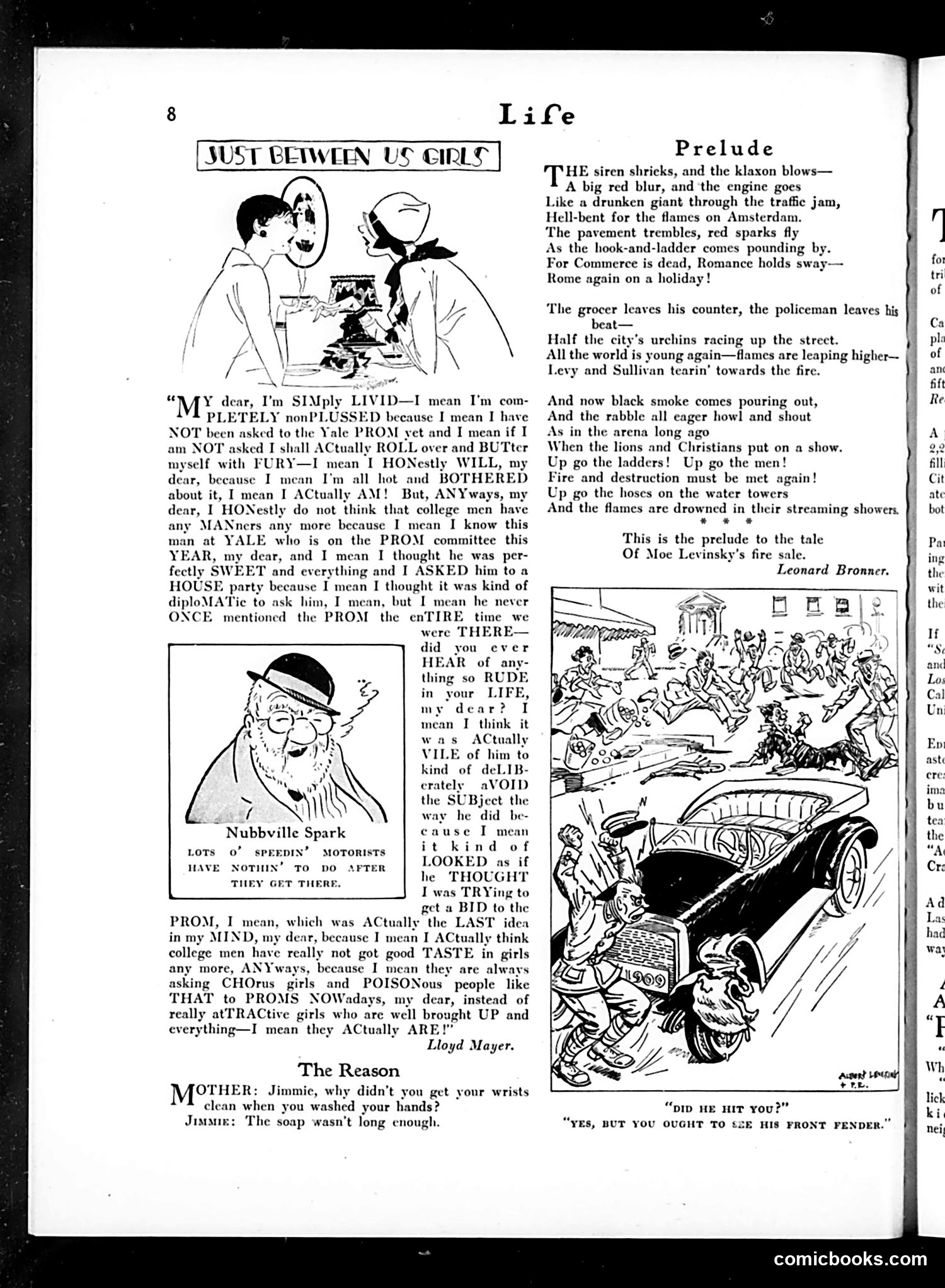 Life — January 13, 1927 — page 10: Life, 1927-01-13