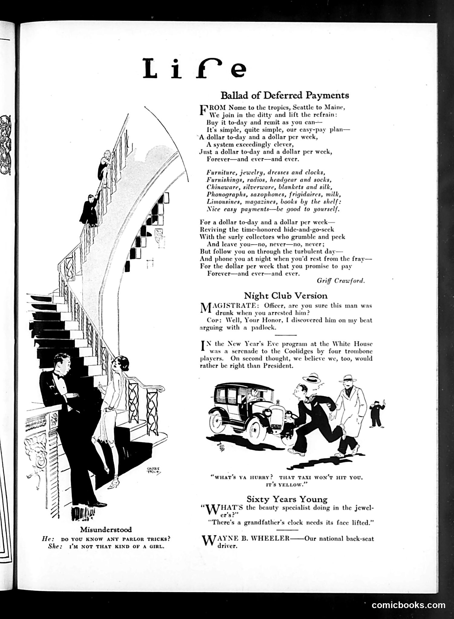 Life — January 27, 1927 — page 5: Life, 1927-01-27
