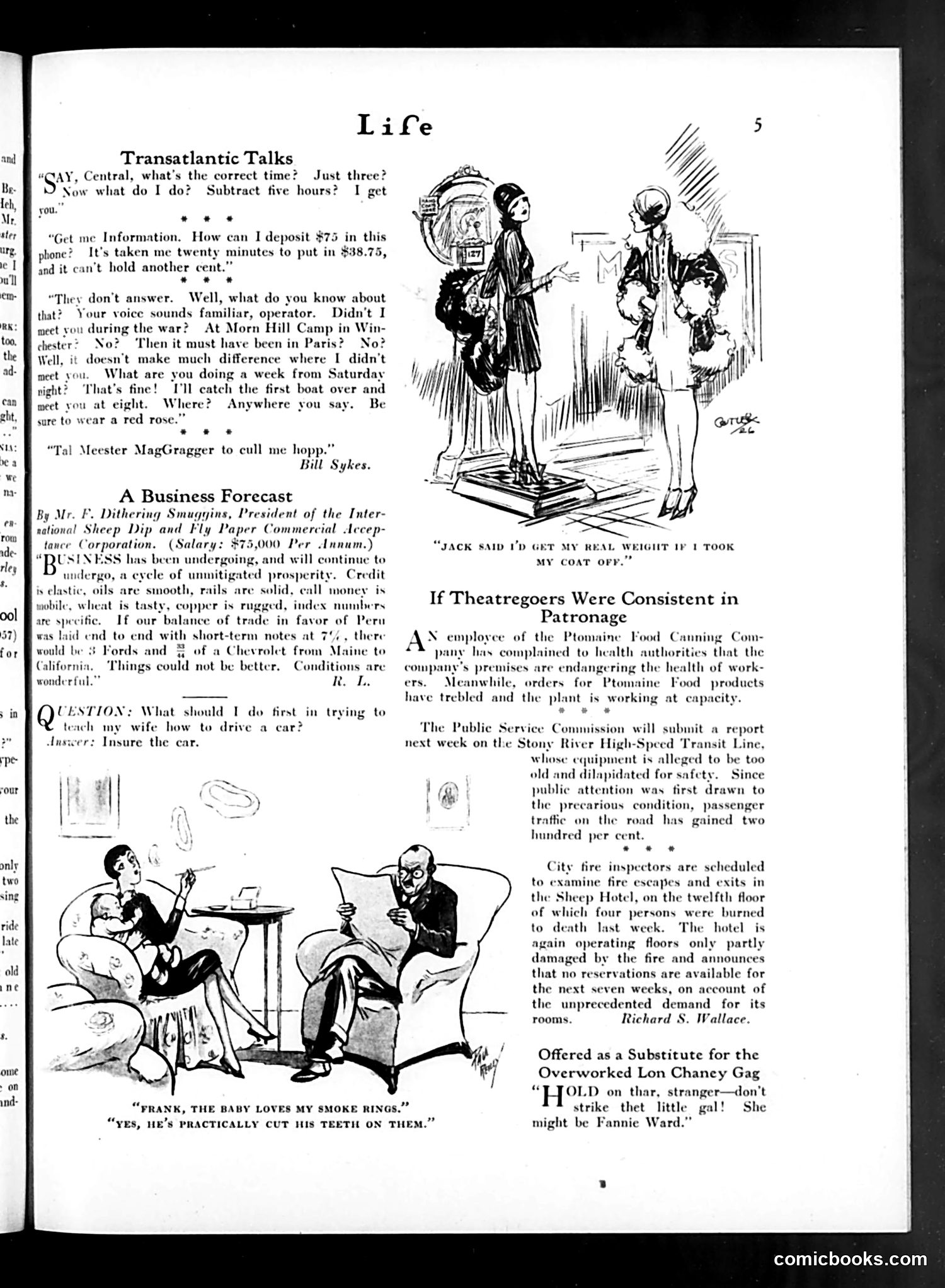 Life — January 27, 1927 — page 7: Life, 1927-01-27