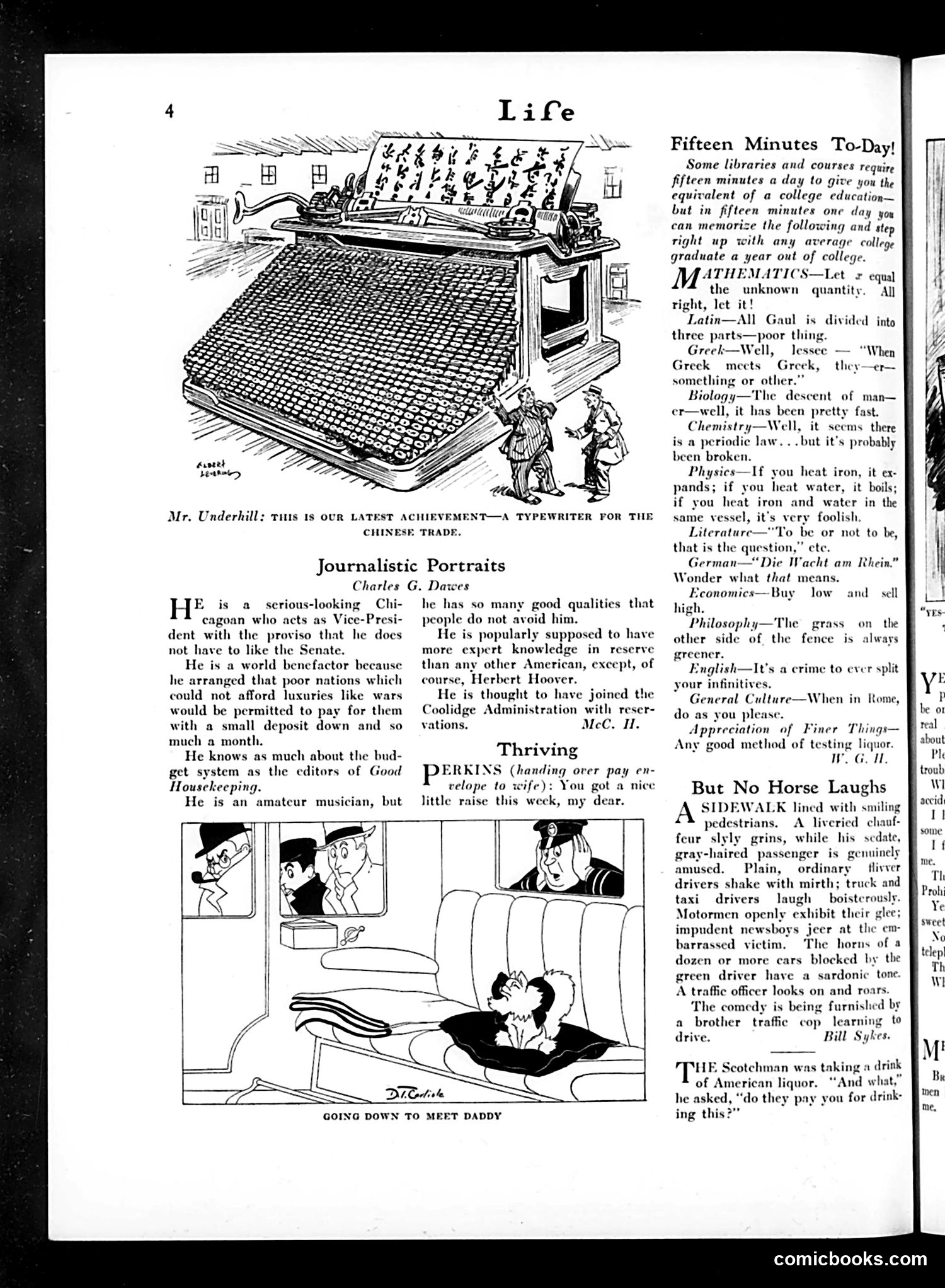 Life — February 17, 1927 — page 6: Life, 1927-02-17