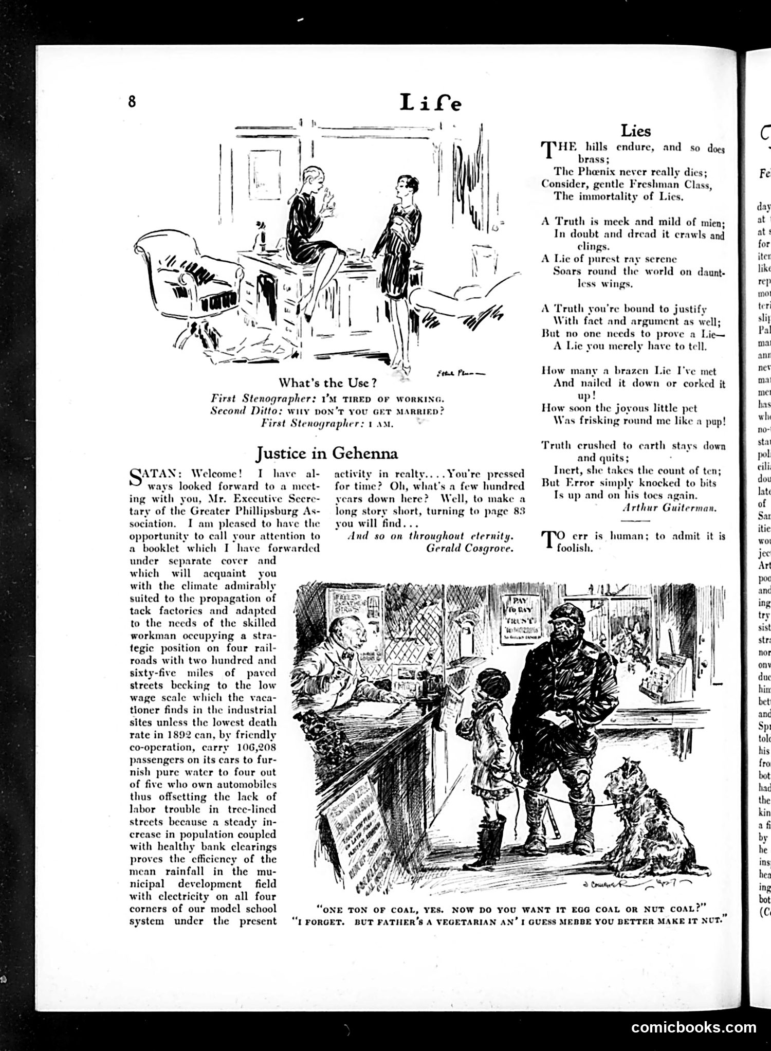 Life — March 3, 1927 — page 10: Life, 1927-03-03