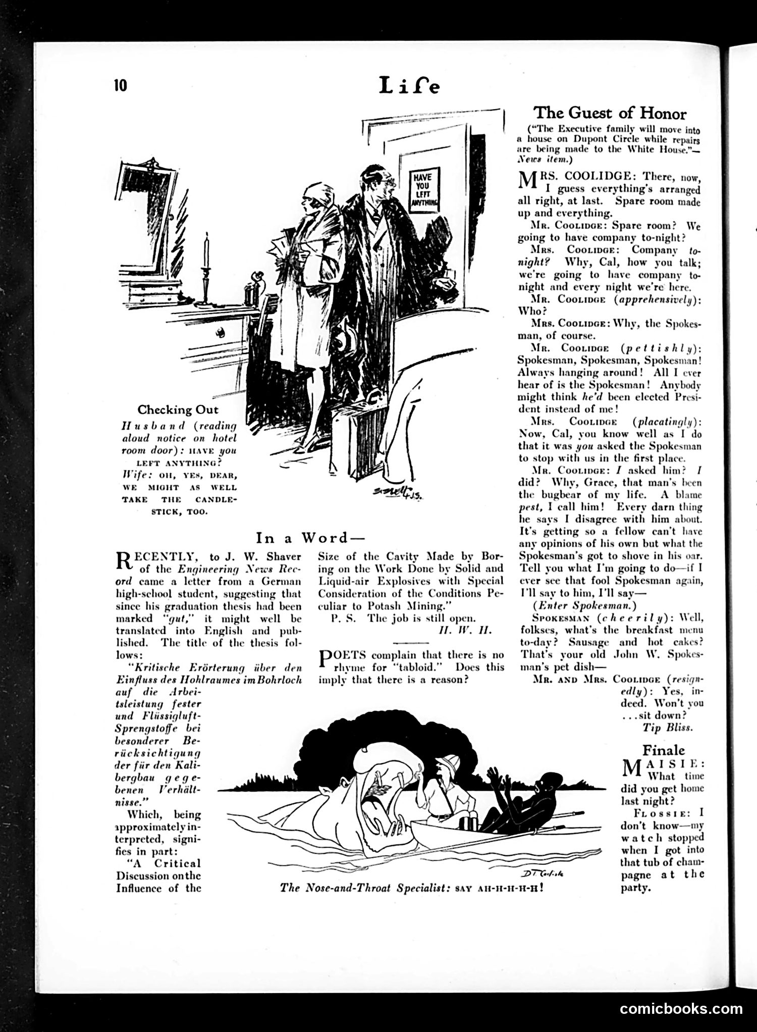Life — March 10, 1927 — page 12: Life, 1927-03-10
