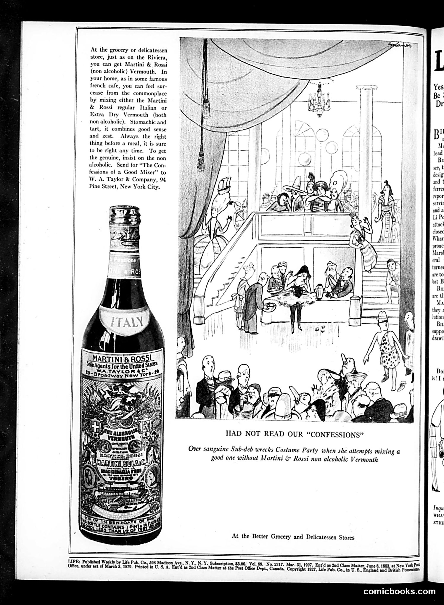 Life — March 31, 1927 — page 4: Life, 1927-03-31