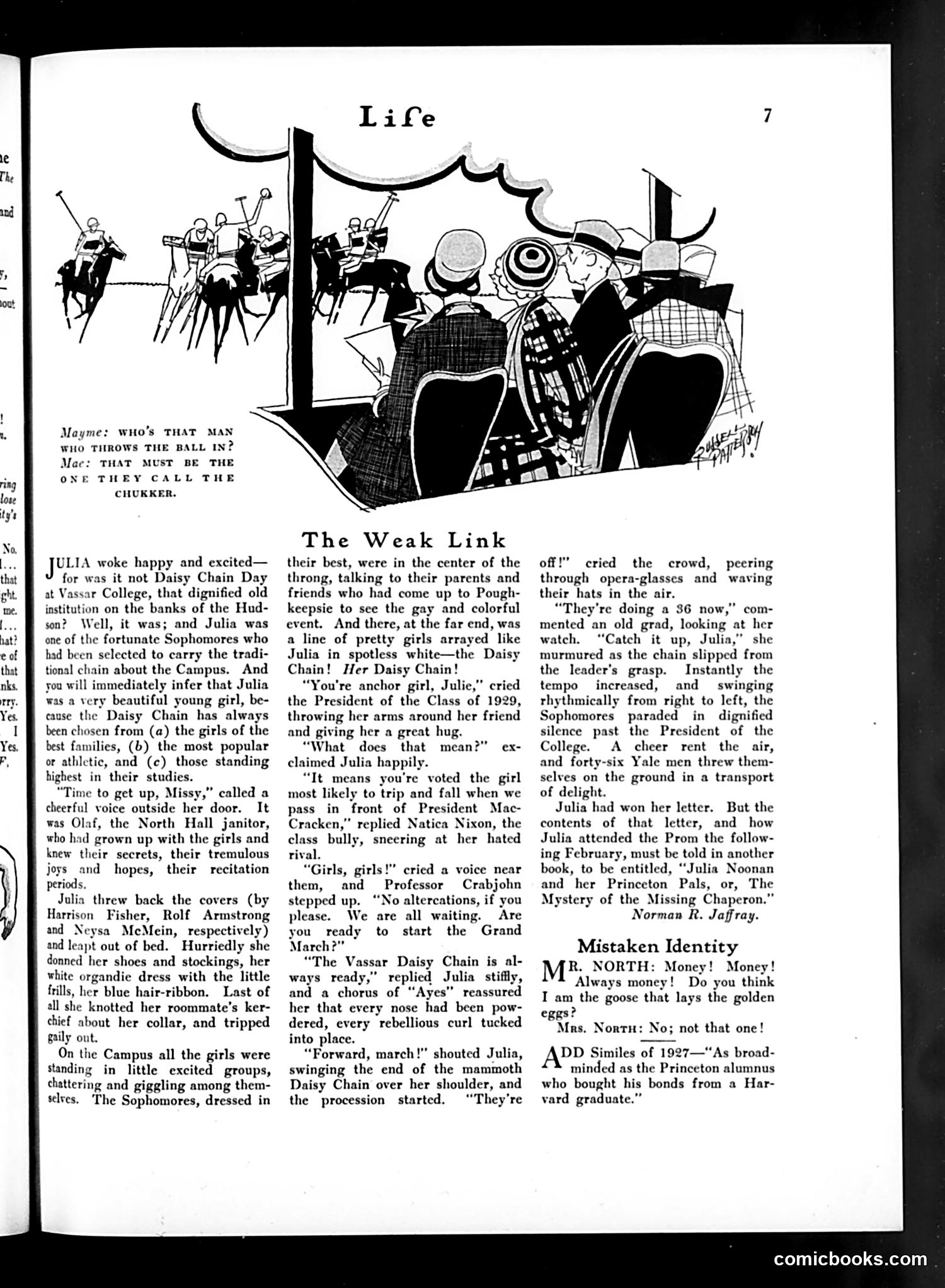 Life — April 21, 1927 — page 9: Life, 1927-04-21