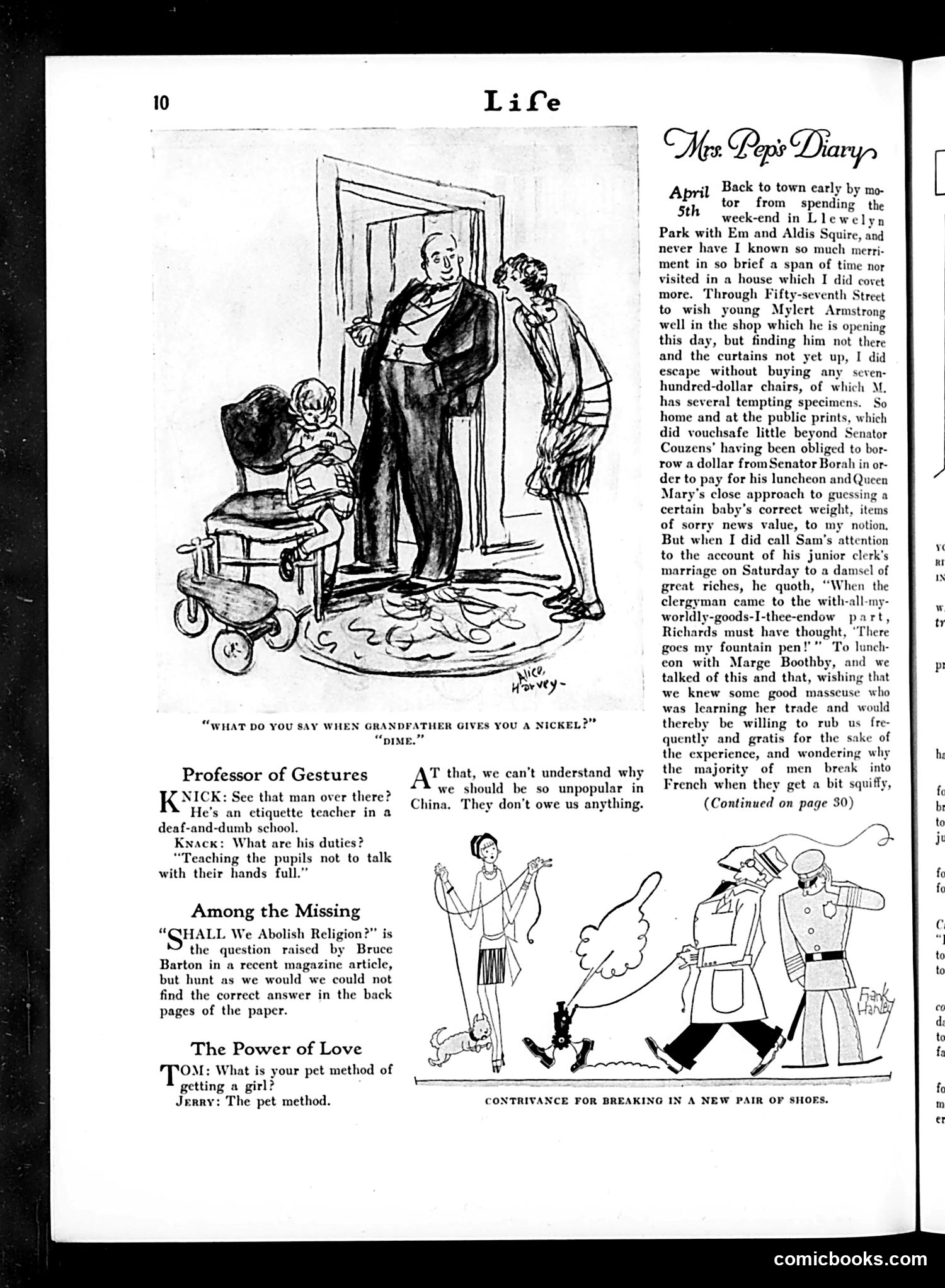 Life — April 28, 1927 — page 12: Life, 1927-04-28
