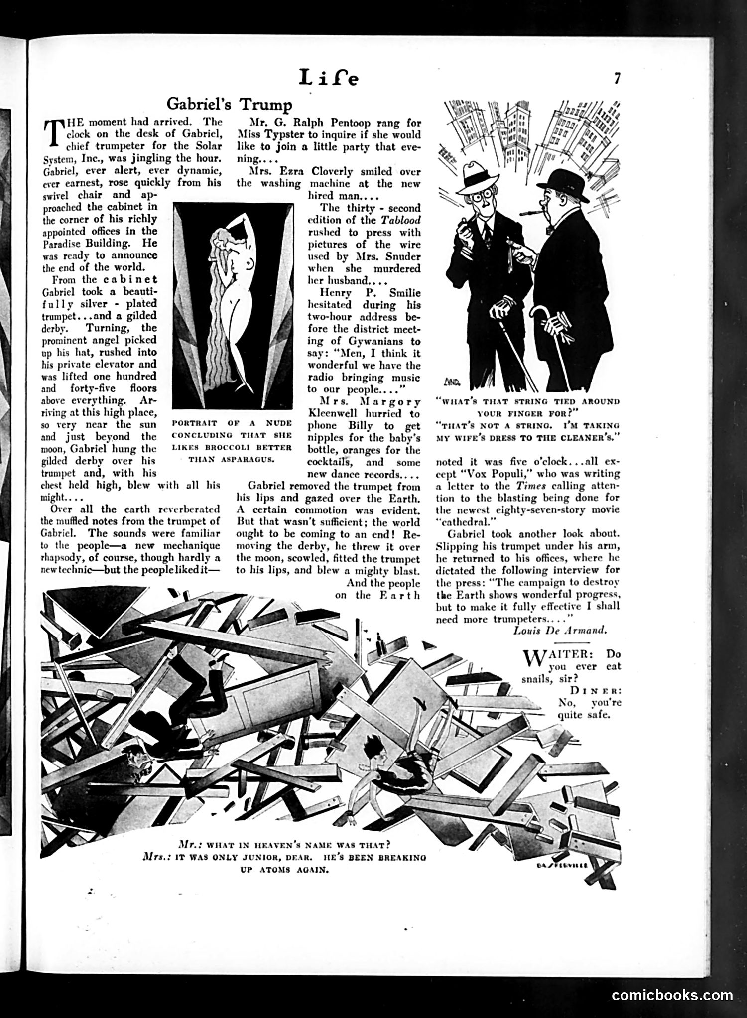 Life — May 26, 1927 — page 9: Life, 1927-05-26